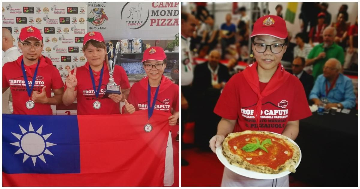 台灣擊敗披薩霸主義大利,勇奪拿坡里2019世界披薩錦標賽冠軍(翻攝自 Caputo - Il Mulino di Napoli)