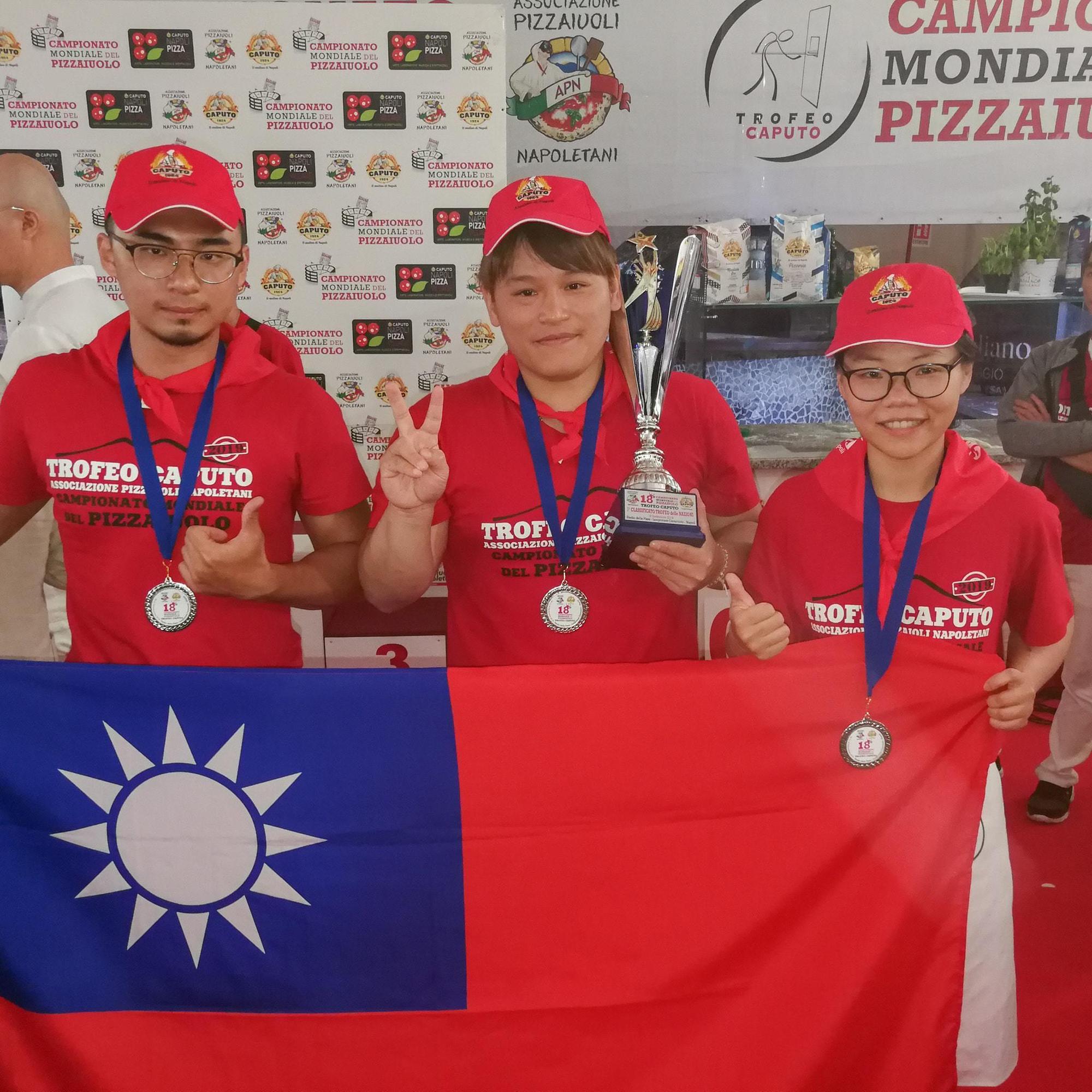 勇奪拿坡里2019世界披薩錦標賽冠軍。(翻攝自 Caputo - Il Mulino di Napoli)