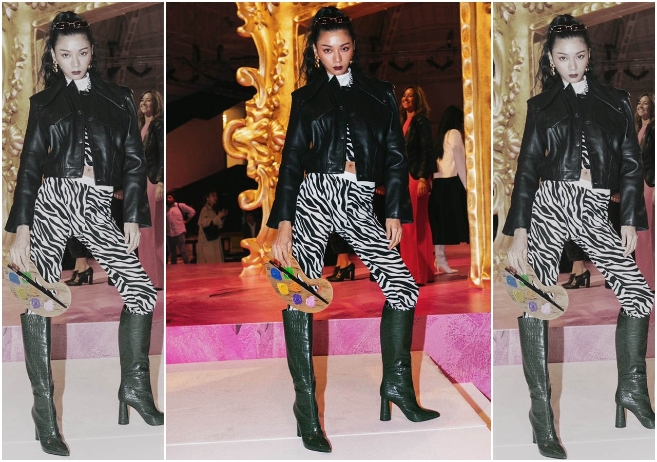 郭源元獲得線上雜誌Wazaiii邀請，首次以客座編輯的身分，到米蘭還有巴黎參與時裝週。（微風國際提供）