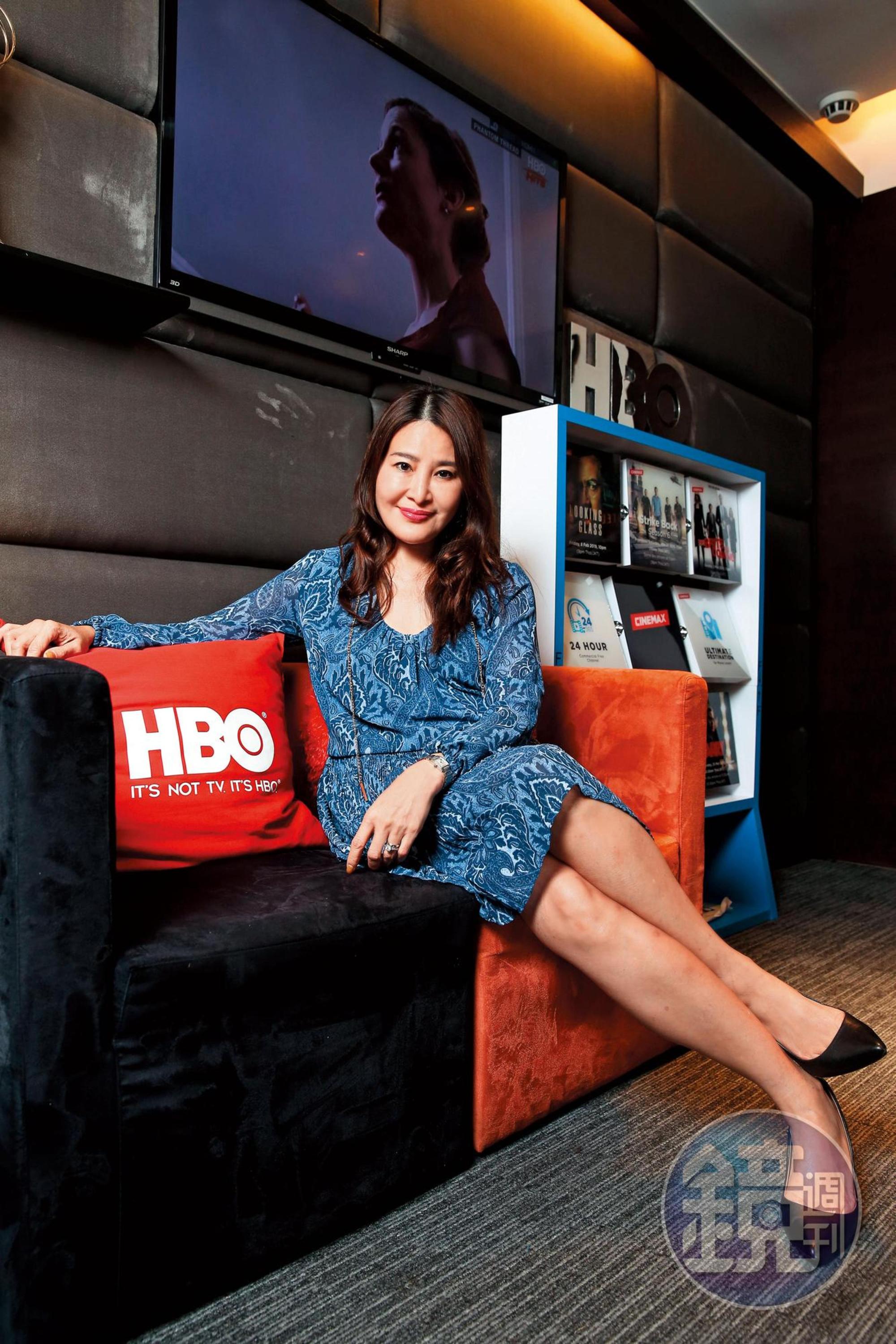 HBO Asia Original製作部資深副總裁甘蕙茵分析,台灣影視人才濟濟、創作環境開放,且有語言優勢,讓她喜歡在台灣製作節目。