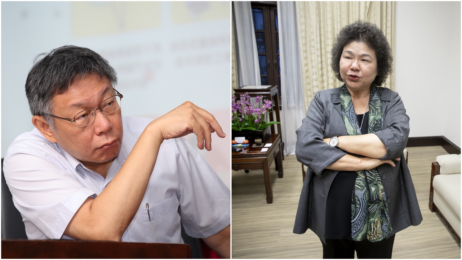 繼「比較肥的韓國瑜」後，柯文哲再度失言批評陳菊。