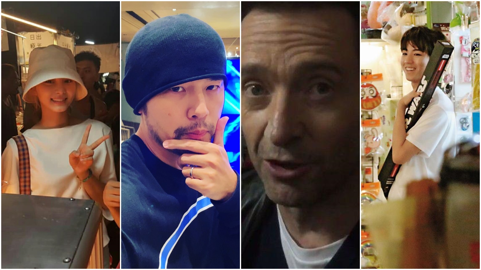 台灣夜市文化相當出名，是不少藝人的必遊之地。（合成圖，翻攝臉書、Instagram、攝影組）