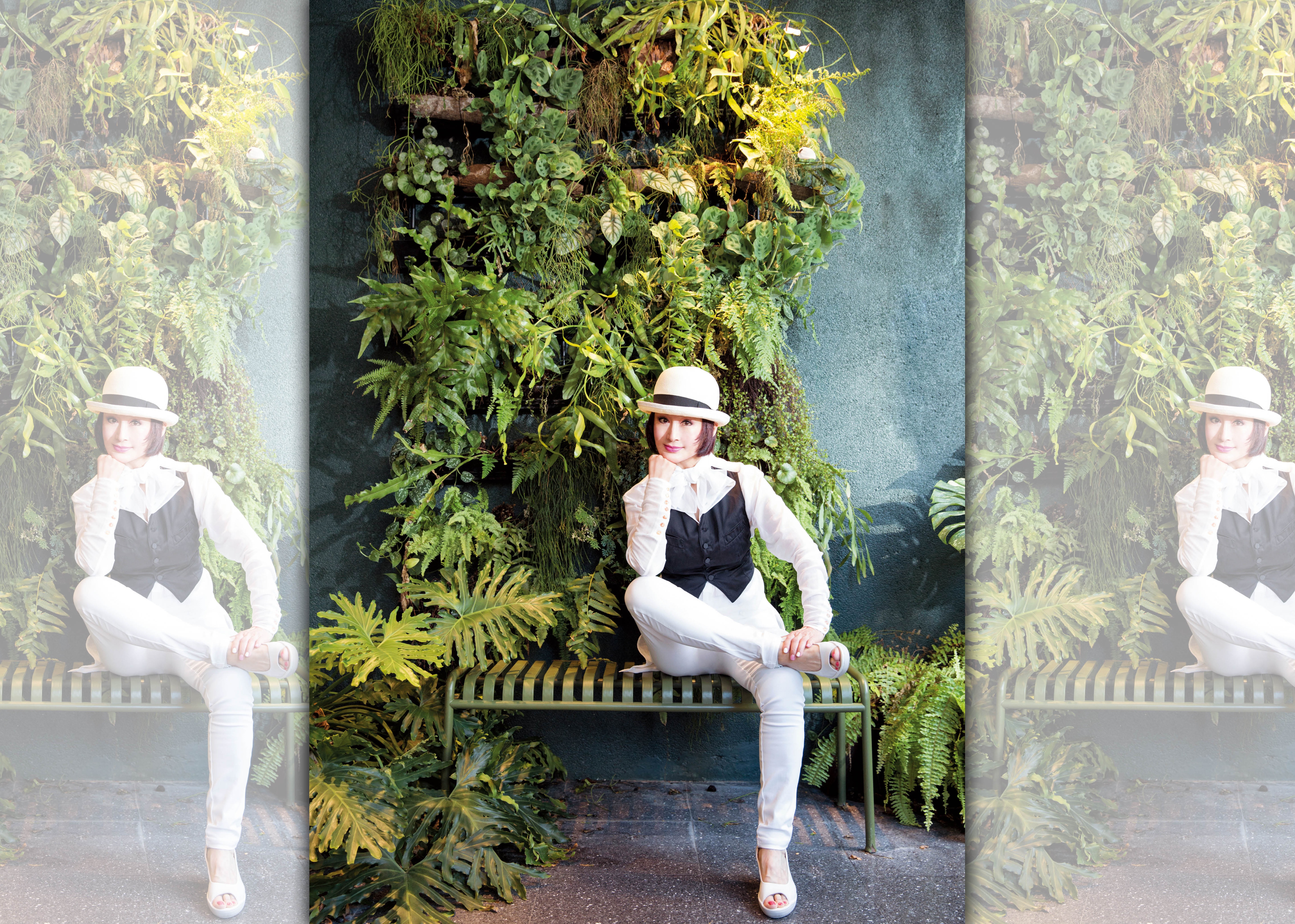 平日不是一定要化妝,但若出門工作,潘迎紫覺得自己一定要對觀眾負責,打扮要全力以赴。