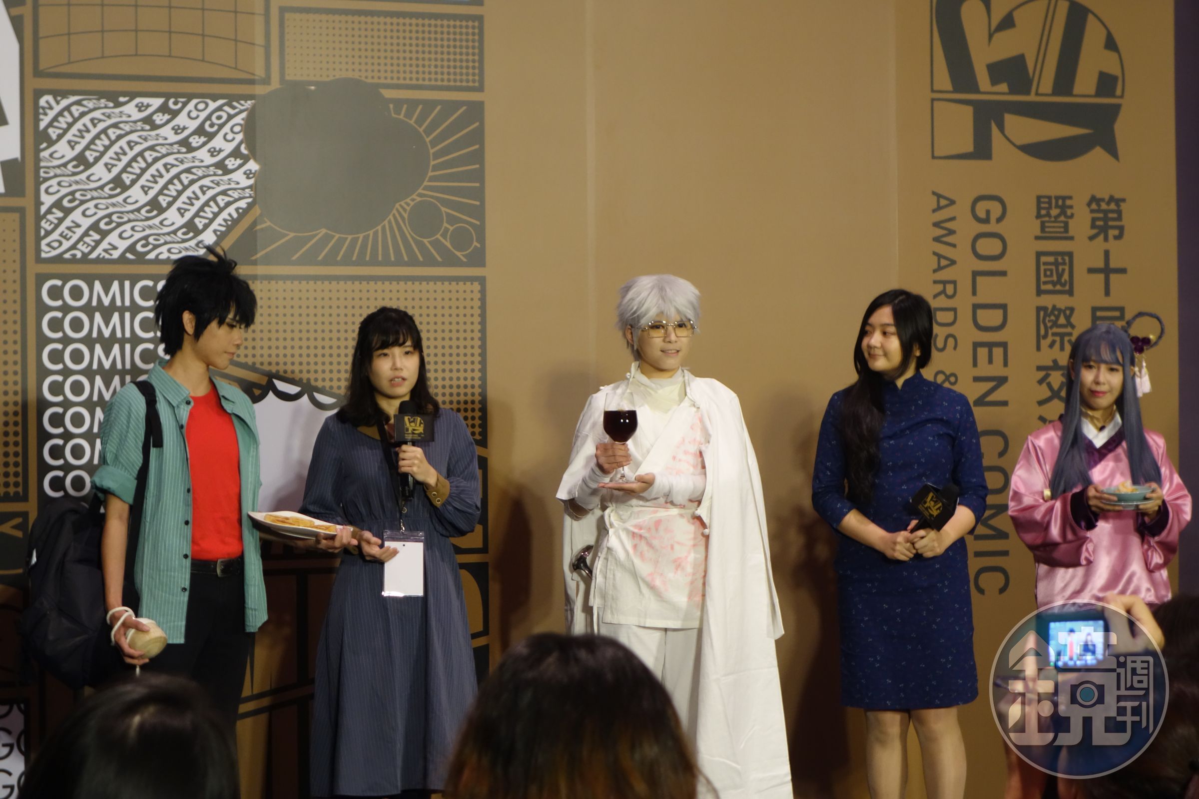 記者會中還以「舌尖上的台漫」為主題，將台灣漫畫與美食跨界合作。