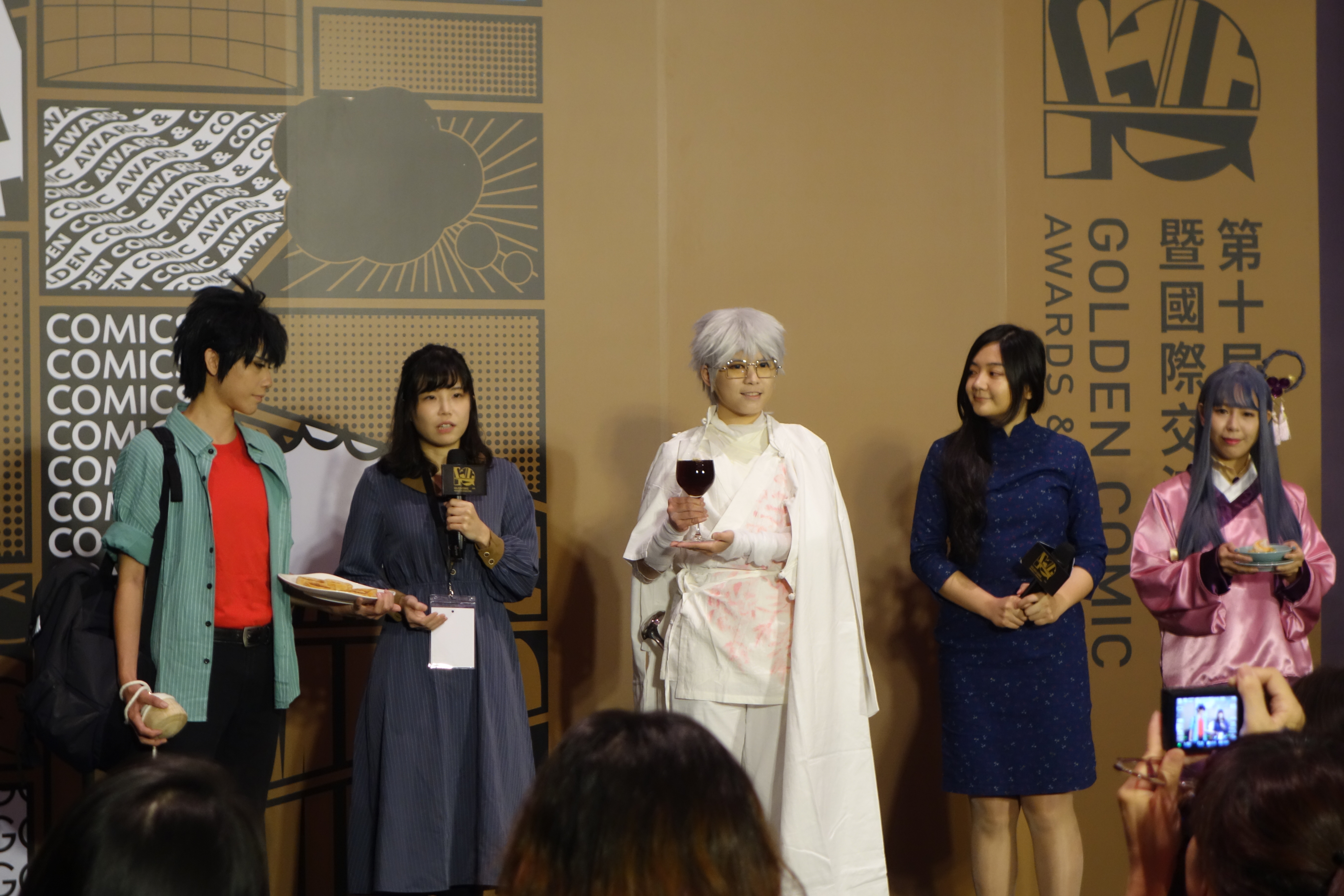 記者會中還以「舌尖上的台漫」為主題，將台灣漫畫與美食跨界合作。