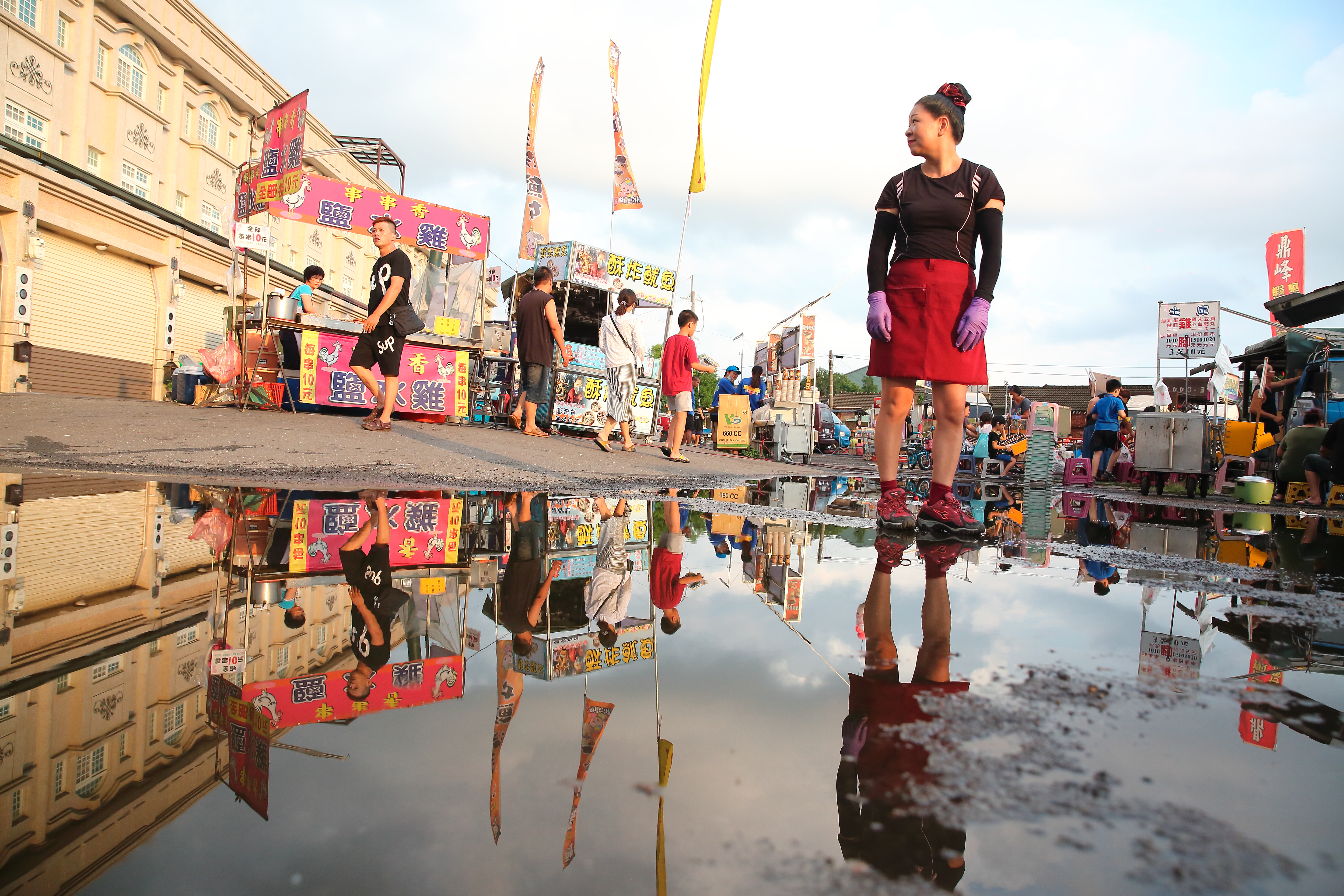 離婚後的許宴庭沒有時間陷入悲傷，2個年幼稚子是支撐她為母則強的動力。