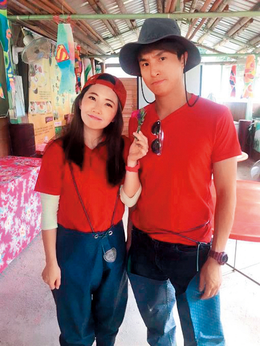 王少偉一直和謝忻傳出緋聞，謝忻返台後也是找王少偉哭哭。（翻攝自謝忻臉書）