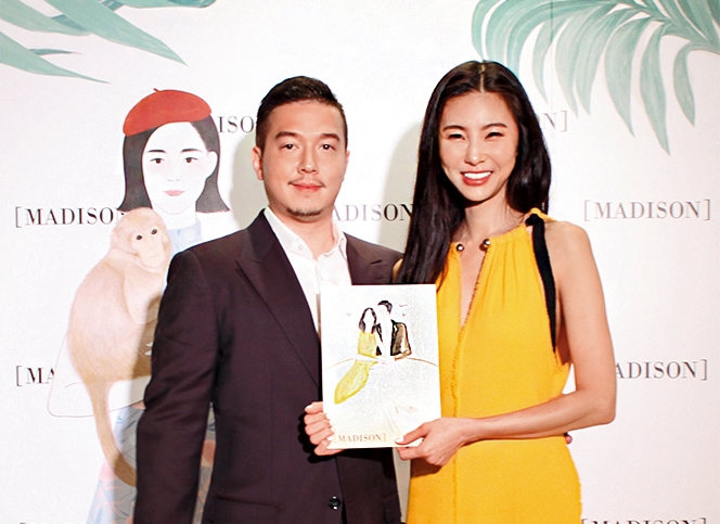 孫瑩瑩被爆老公李仕凡背著她在外面亂玩,然後兩人婚姻告急;不過他們依舊常在網上曬愛。(MADISON提供)