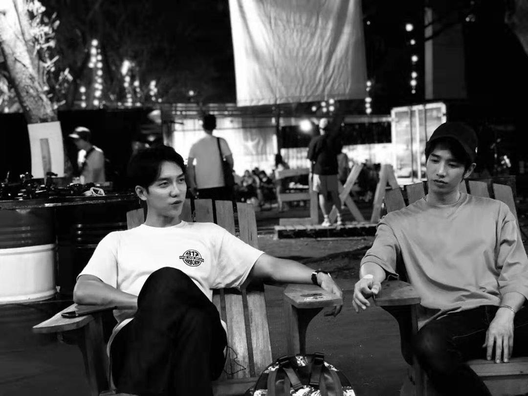 劉以豪與李昇基合作綜藝《Twogether》到各國親自與粉絲見面互動,將在NETFLIX獨家播出。(翻攝自劉以豪IG)
