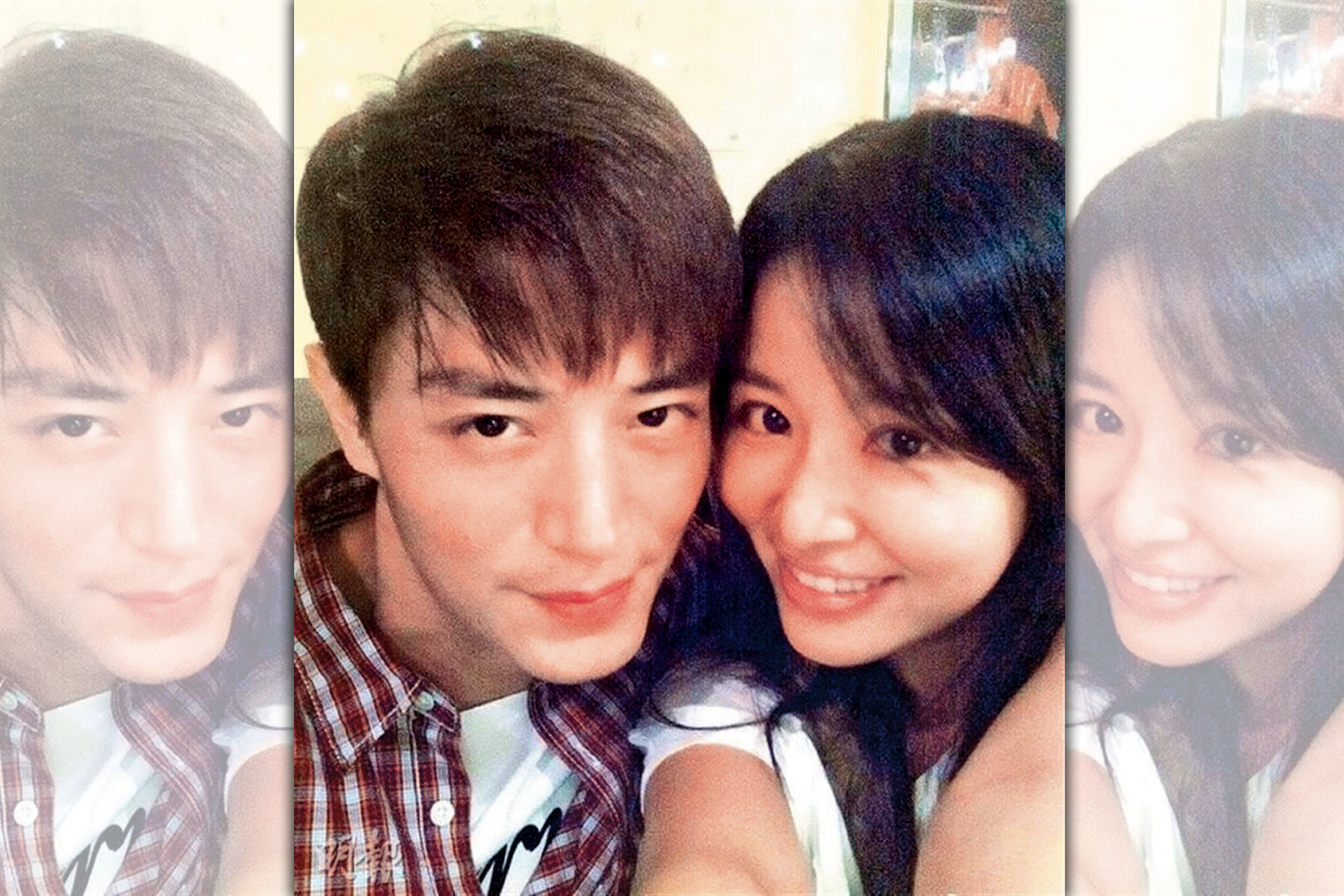 林心如與霍建華各自有豐富情史，當時2人公開認愛，還讓許多人跌破眼鏡。（翻攝自林心如微博）