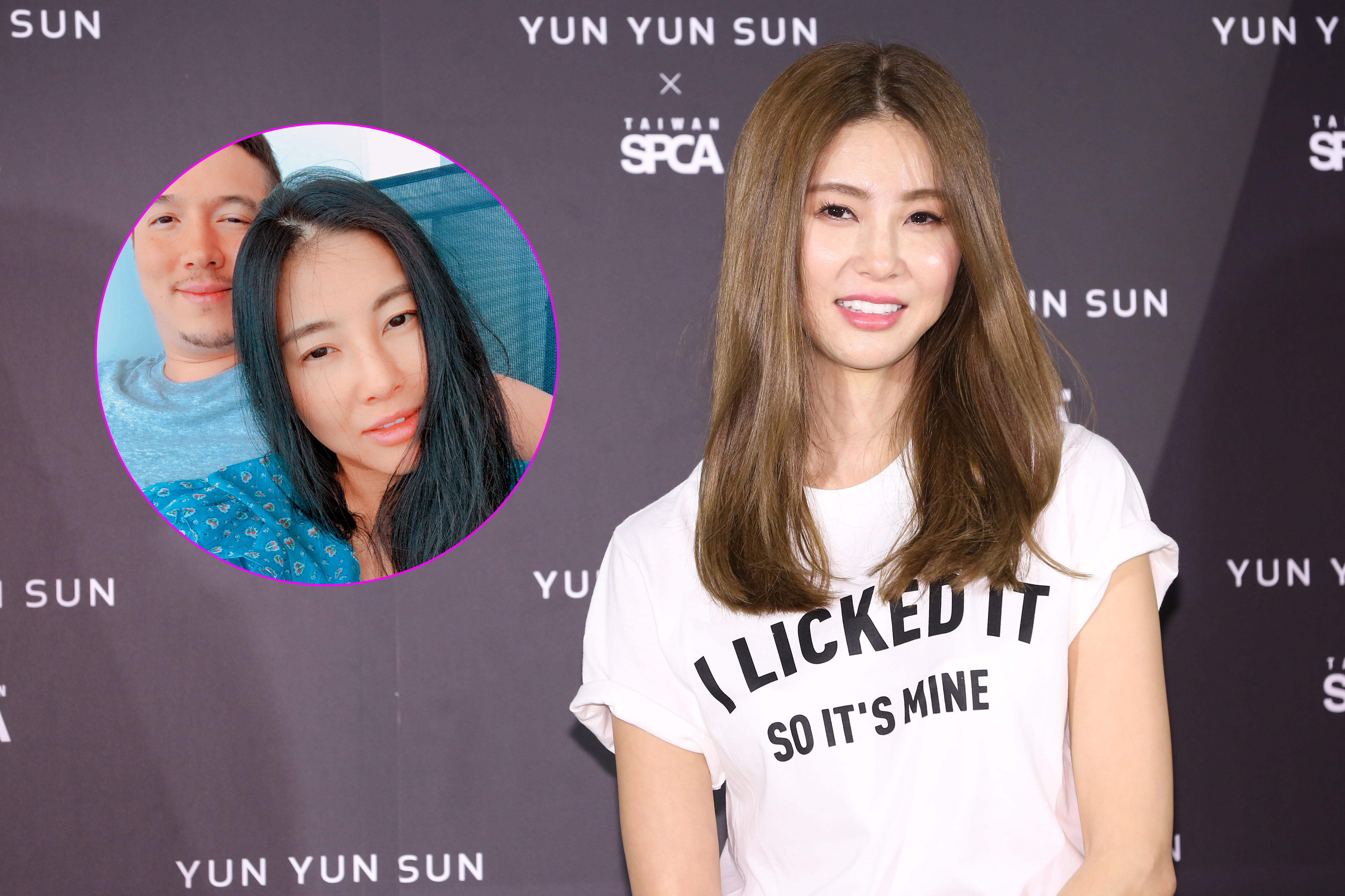 孫瑩瑩有過一段婚姻，但後來離異再嫁李仕凡。