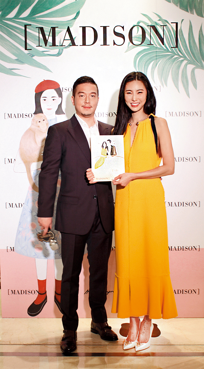 孫瑩瑩被爆老公李仕凡背著她在外面亂玩，然後兩人婚姻告急；不過他們依舊常在網上曬愛。（MADISON提供）