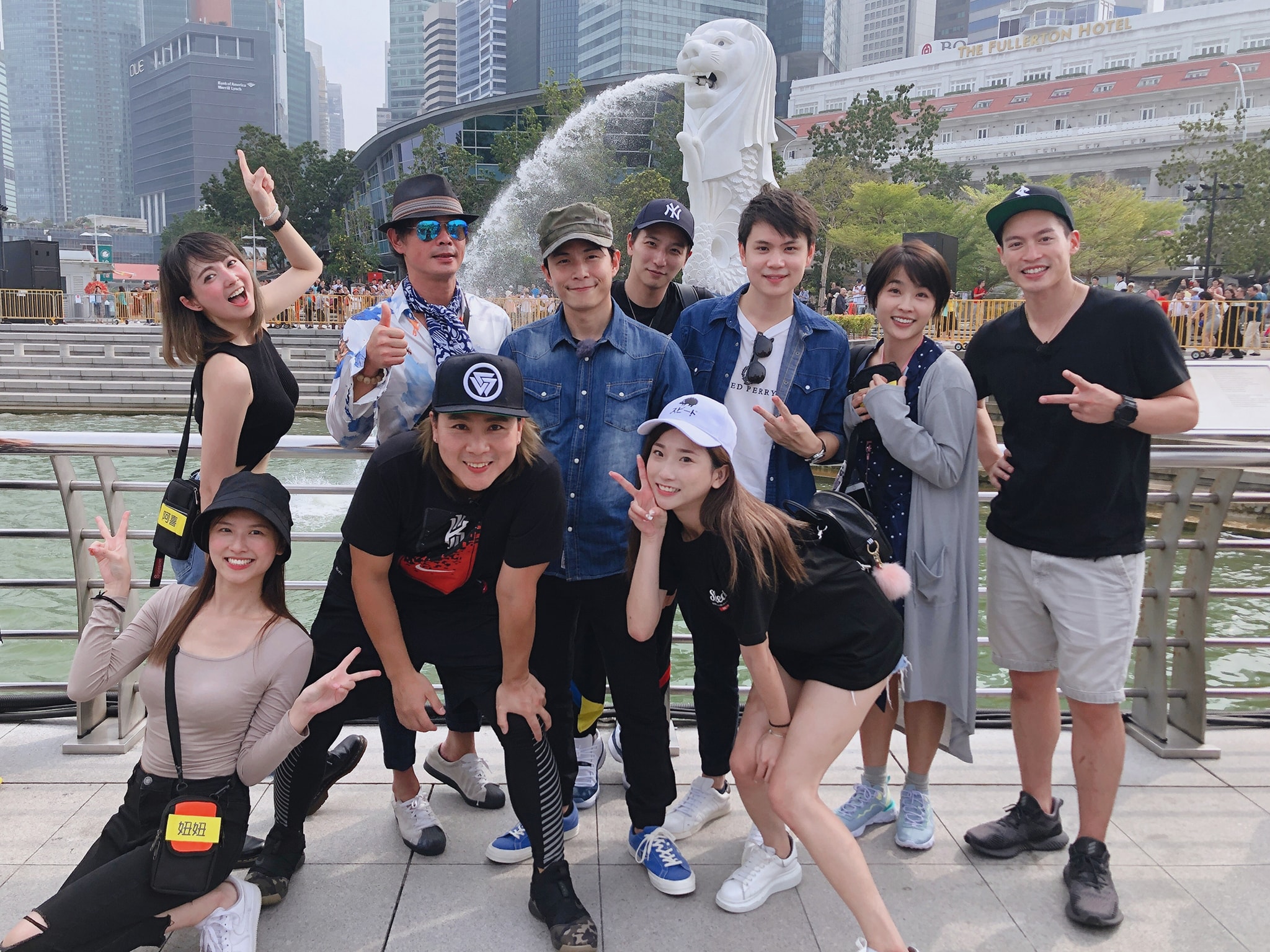 中視《飢餓遊戲》3週年特別企劃，製作單位帶著大家前往新加坡。（翻攝自飢餓遊戲 ctvshow臉書）