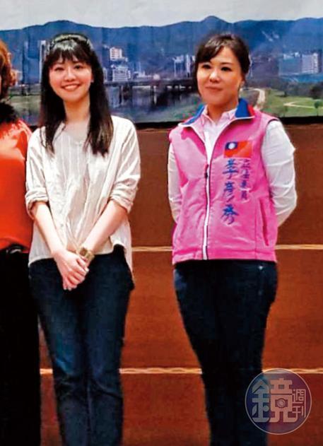 「港湖女神」高嘉瑜（左）將對戰國民黨立委李彥秀（右），民進黨評估有機會勝選。