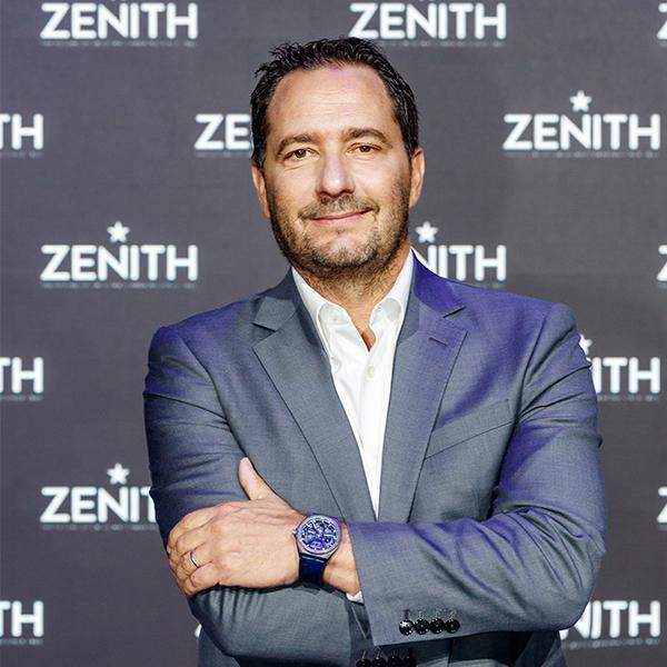 ZENITH執行長Julien Tornare,過去擁有豐富銷售業務經驗的他,2017年5月上任至今屆滿三年,在行銷策略方面為ZENITH創造了更多新的嘗試。