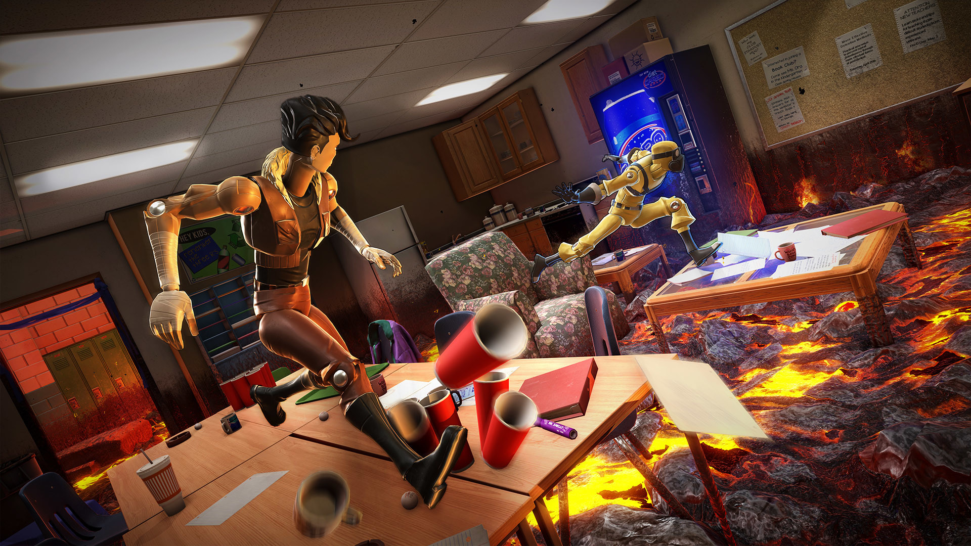 地板都是岩漿！（圖片來源：官方）