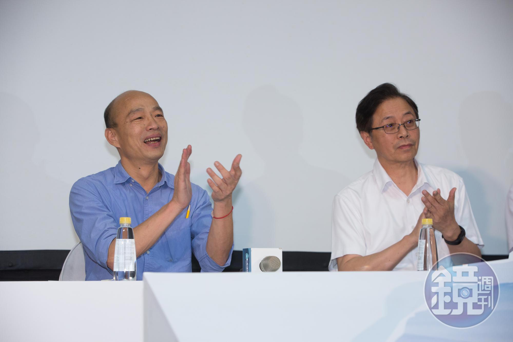 張善政辦公室雖否認被徵詢，但發言人稱若能幫韓國瑜加分，張善政願當副手。