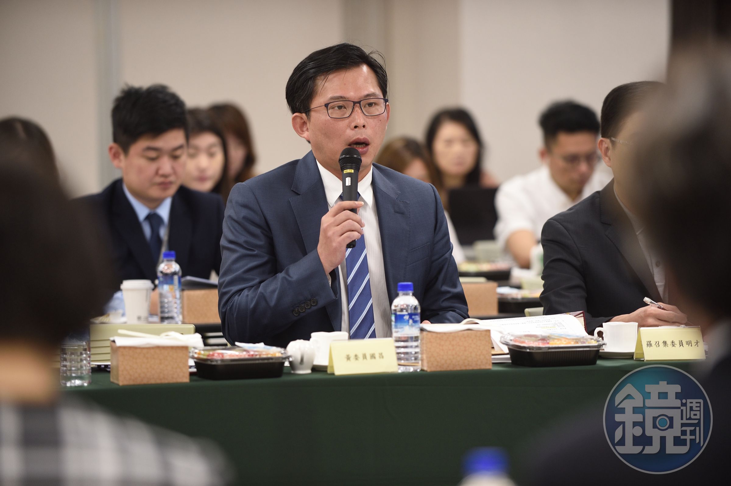 黃國昌呼籲華航董事長謝世謙不要再撒謊，別讓整個華航招牌跟著陪葬。（本刊資料照）