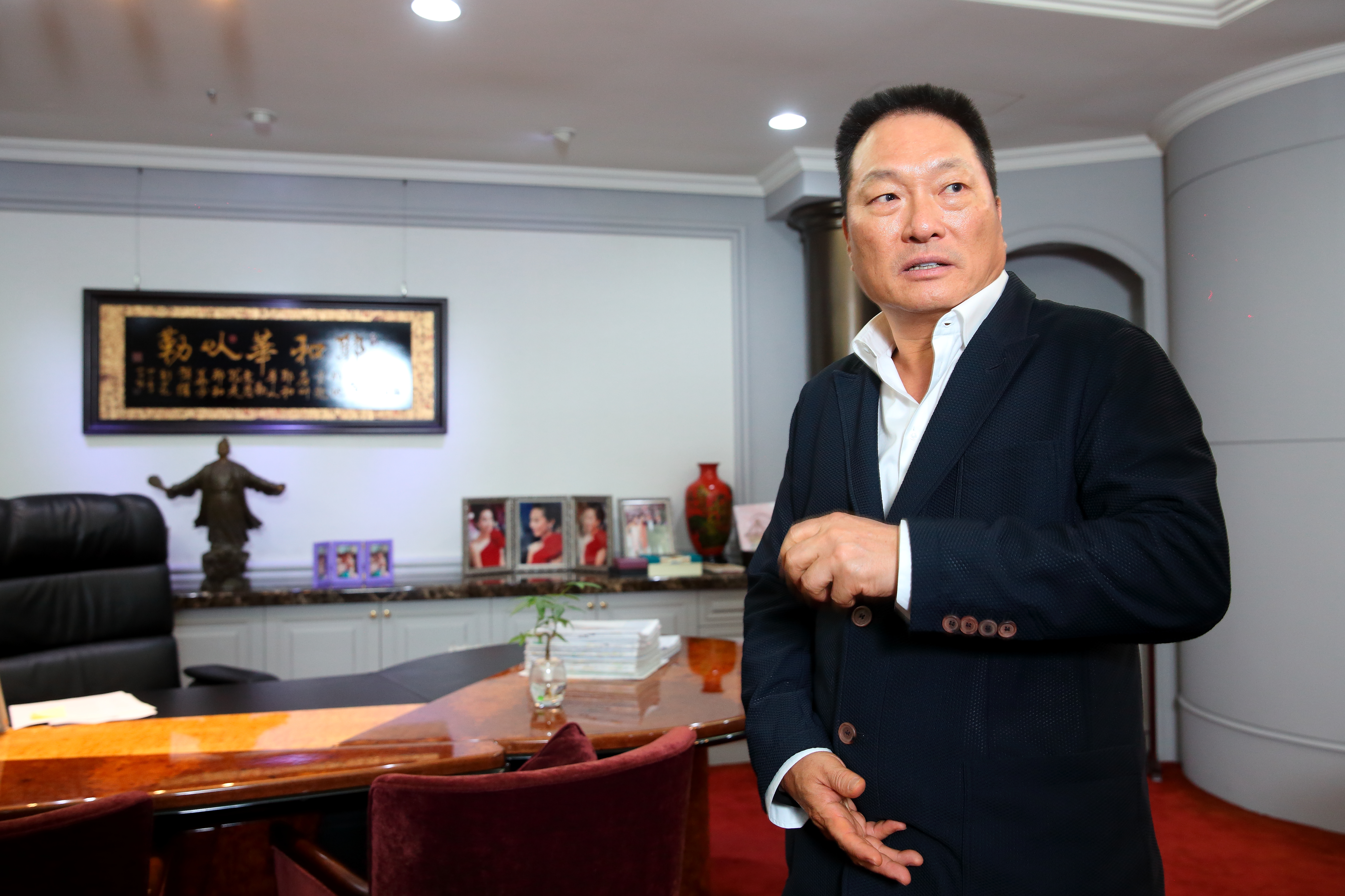 東森集團總裁王令麟掌握東森房屋的7成股權。