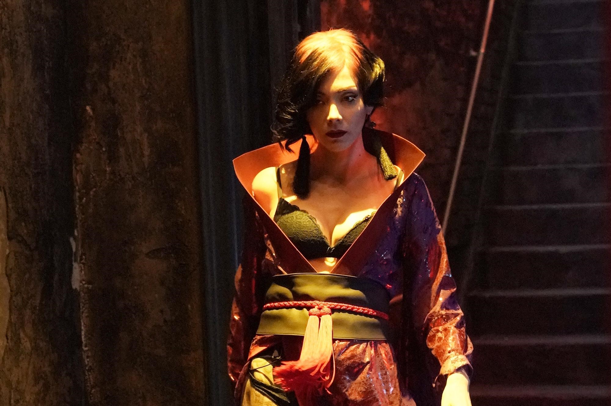 土屋安娜衝著導演蜷川實花友情站台，飾演女殺手。　（天馬行空提供）