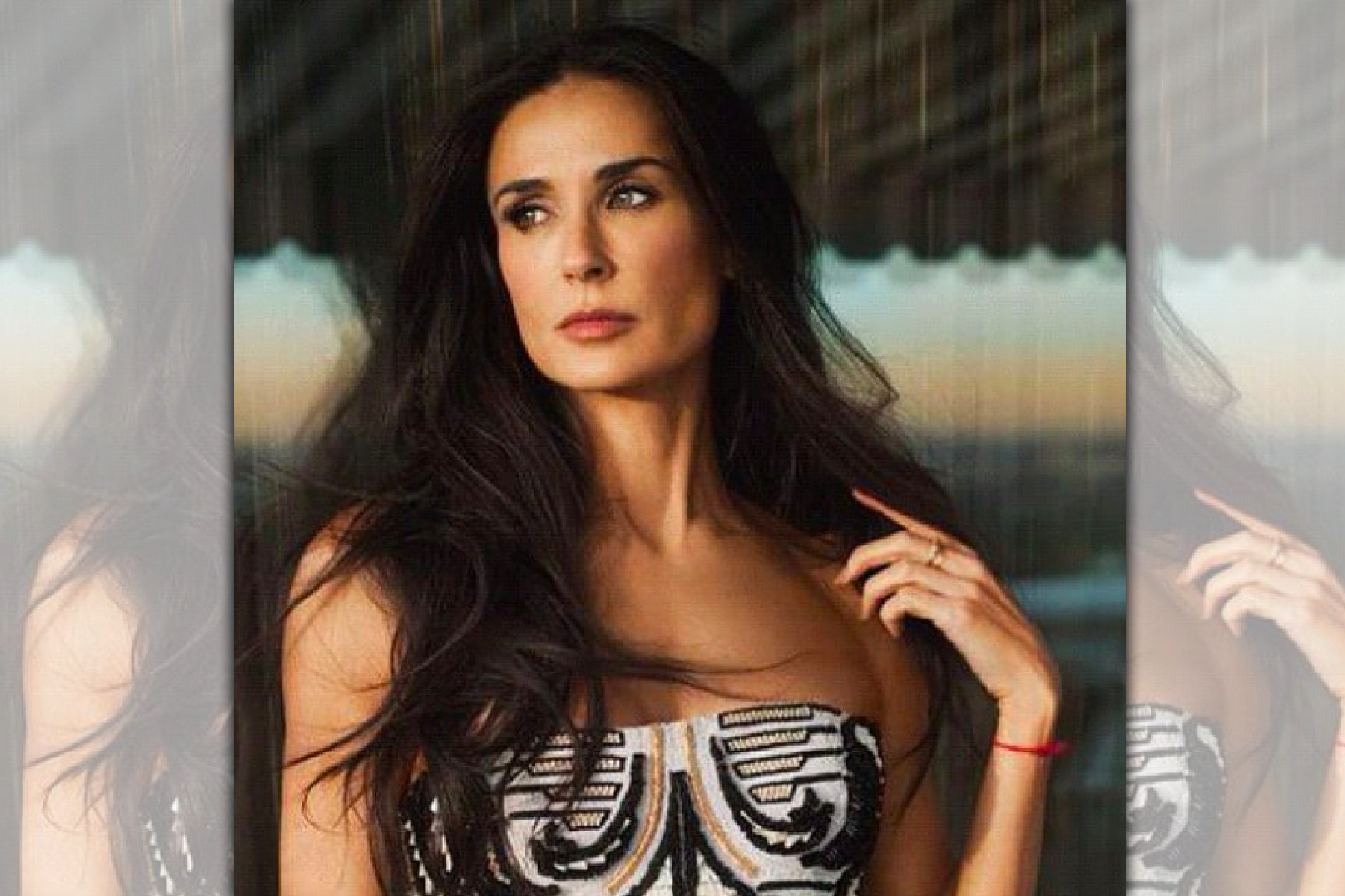 女星黛咪摩爾曾經紅極一時，推出回憶錄回憶傷痛過去。（翻攝自demimooreofficial IG）