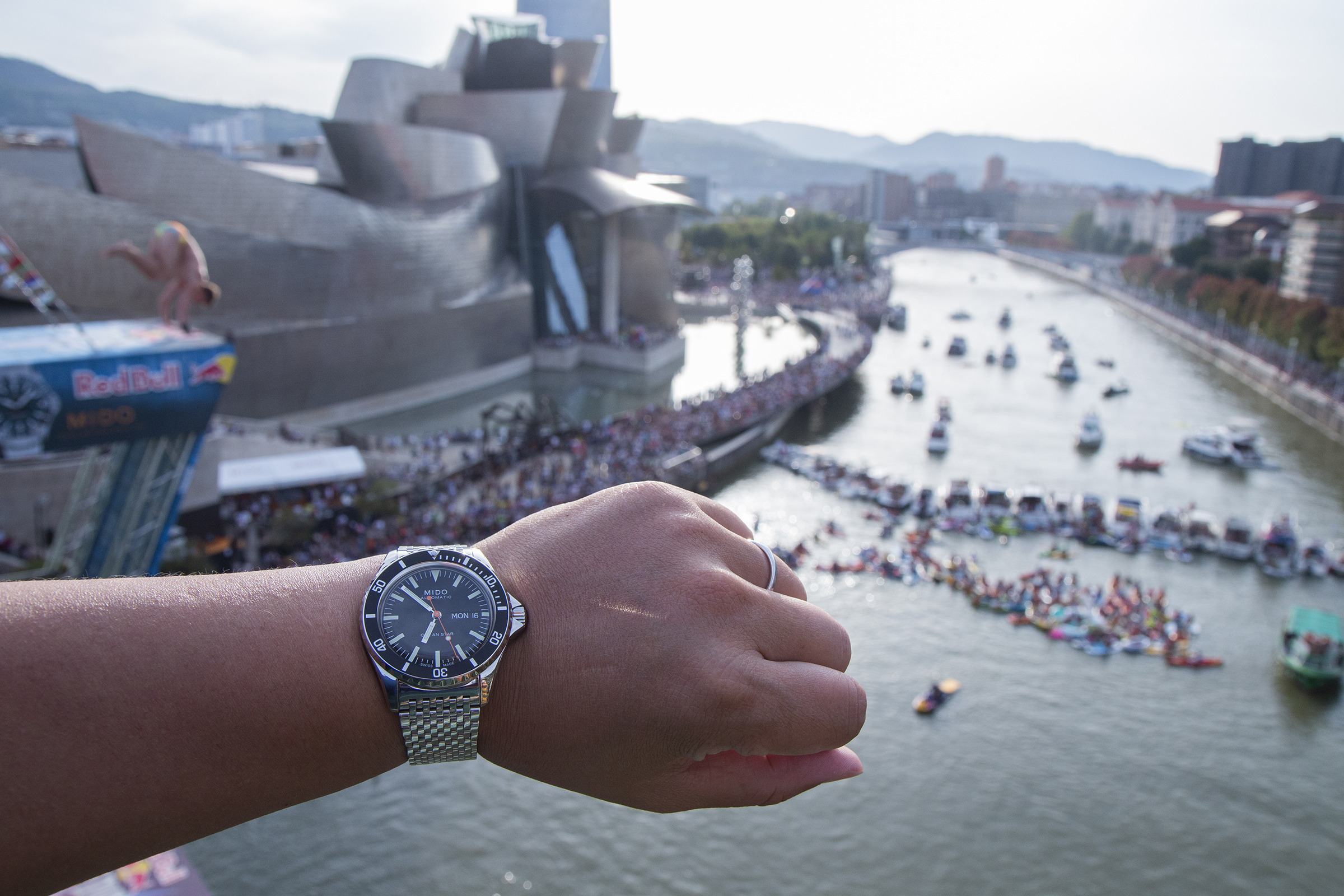 【鐘錶專題】從建築跳進懸崖跳水！MIDO X Red Bull懸崖跳水西班牙站直擊