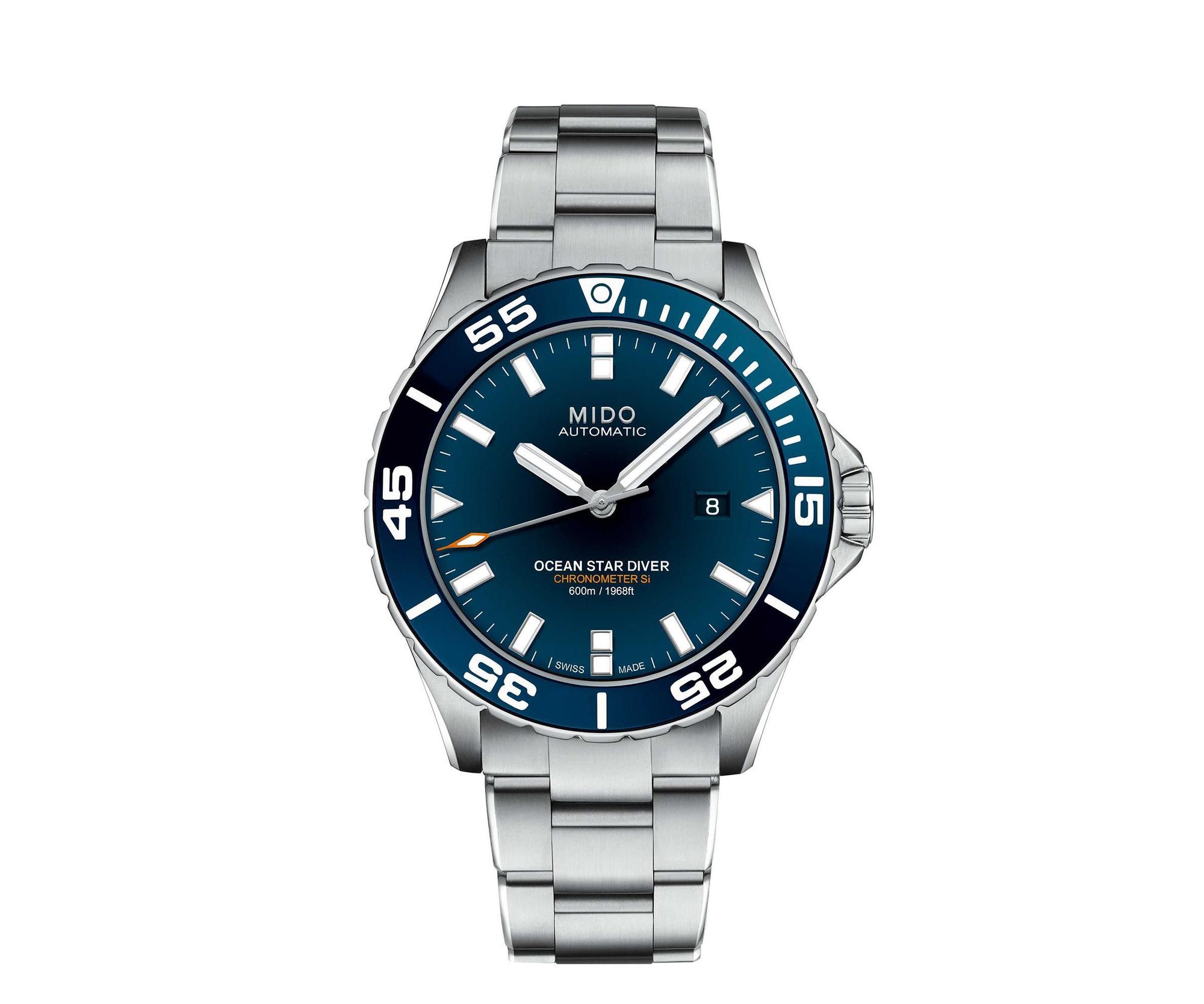 去年美度推出這款Ocean Star Diver 600腕錶，強大的規格性能橫掃市場，要稱它是同價格級距中最強潛水錶也當之無愧！定價NT$NT$54,800。