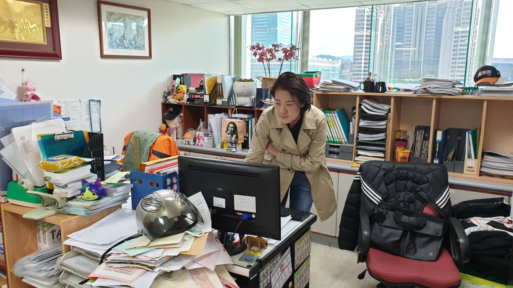 本刊獨家報導台北市議員黃珊珊（圖）接獲柯文哲徵詢出任副市長，獲黃證實，她也表示若有機會，會協助府會關係。