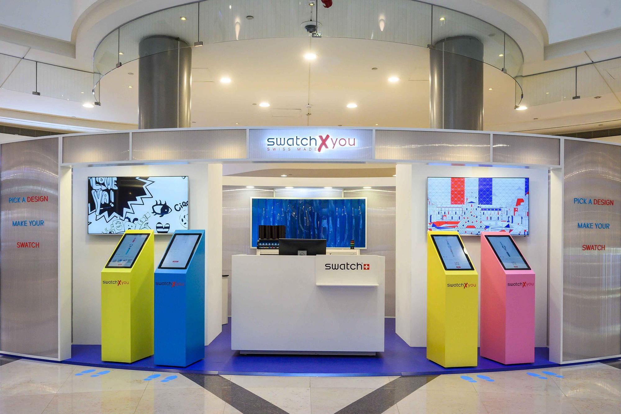全球第三間Swatch X You快閃店正式進入台北101，從即日起至11月3日止。