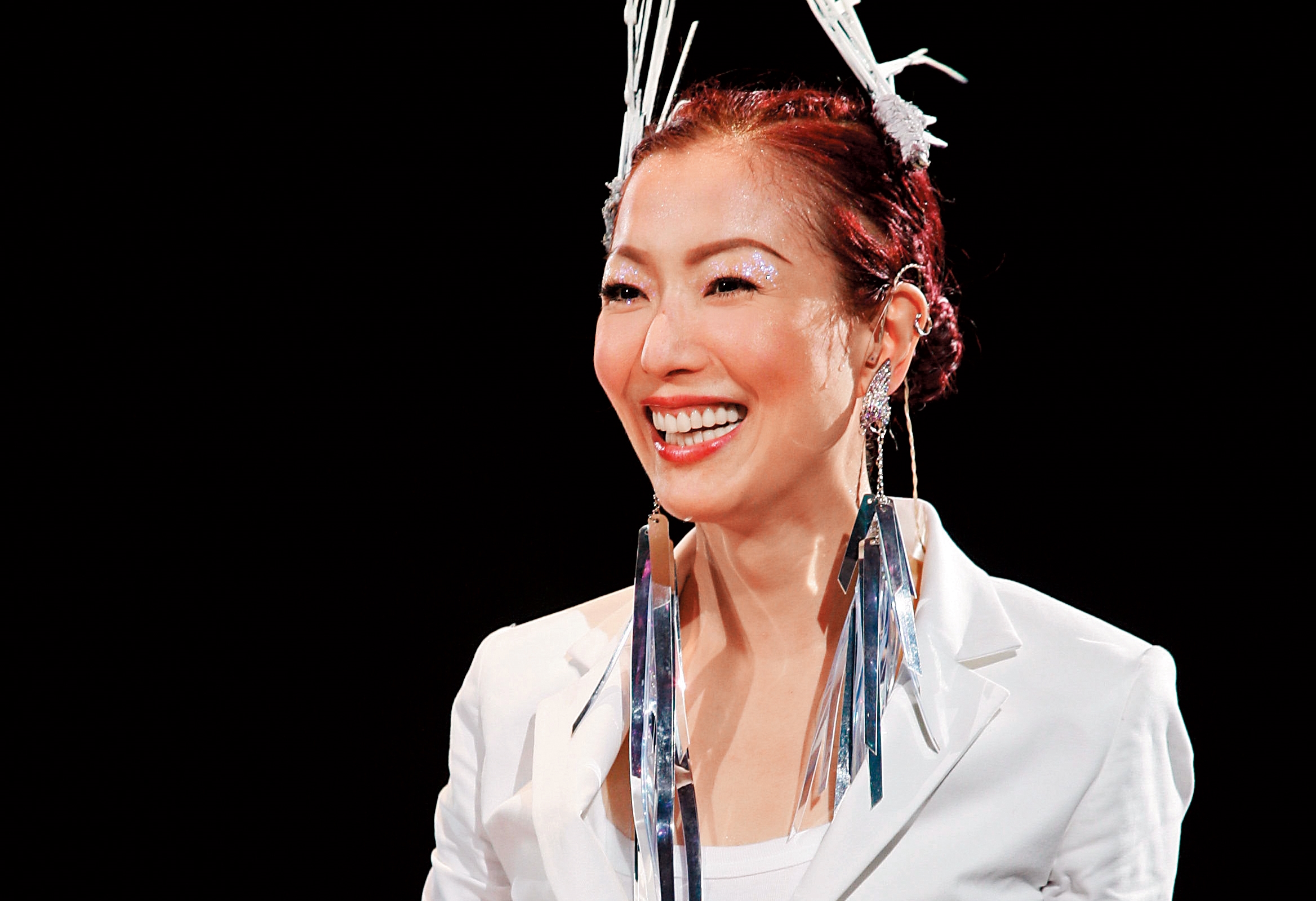 鄭秀文是舞台上的百變女王，天后氣場十足，卻在拍《花椒之味》時完全丟下。（東方IC）