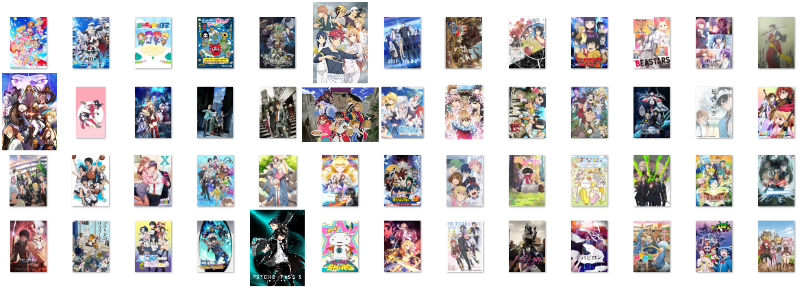 10 月新番整理。