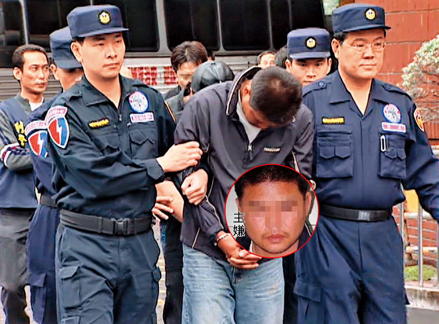 張鎮棋夥同共犯合謀搶劫運鈔車，沒想到連錢都沒看到就被逮捕。（翻攝東森新聞）