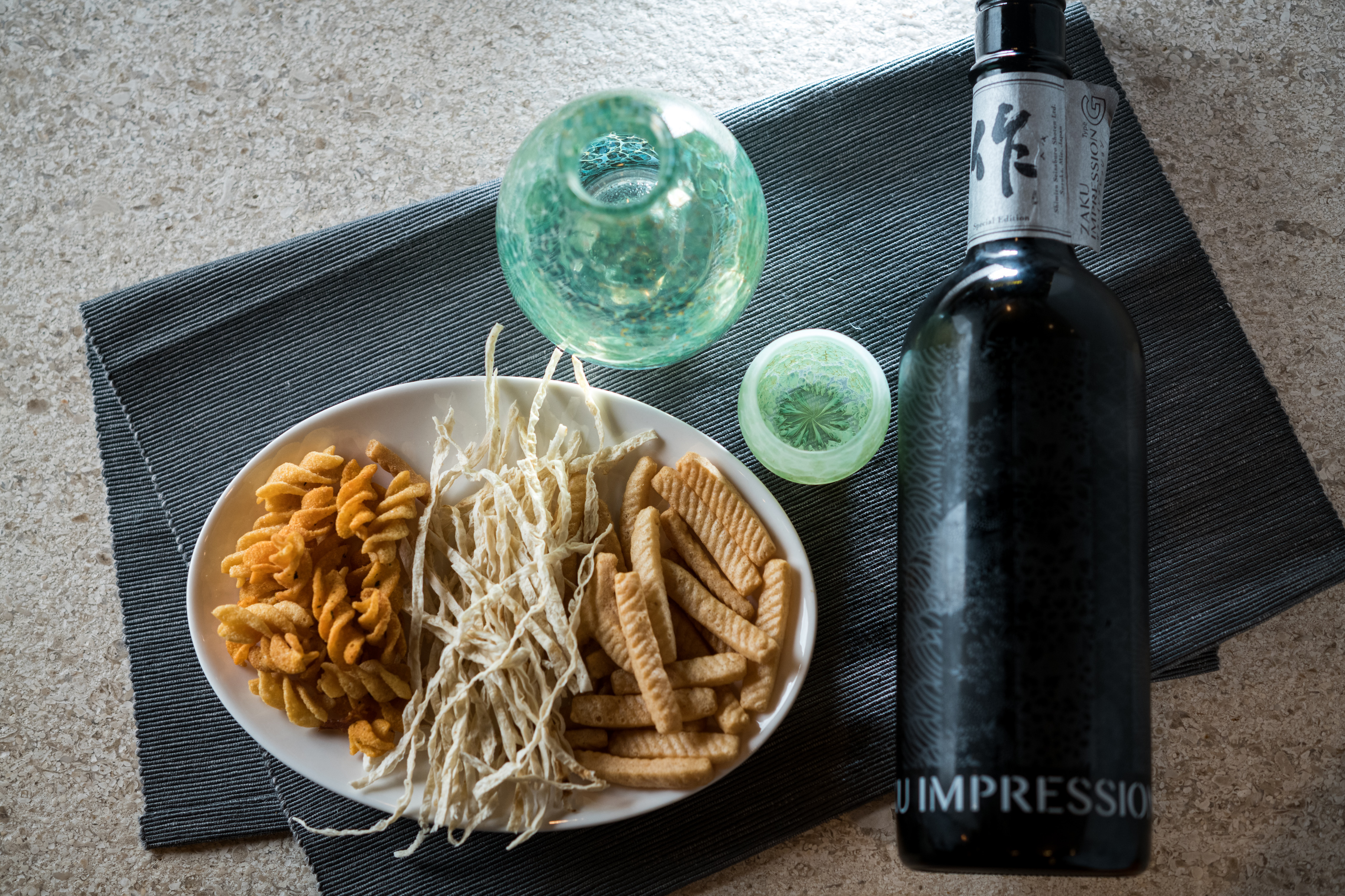 海味濃郁的零食就是搭配清酒的最佳下酒菜。