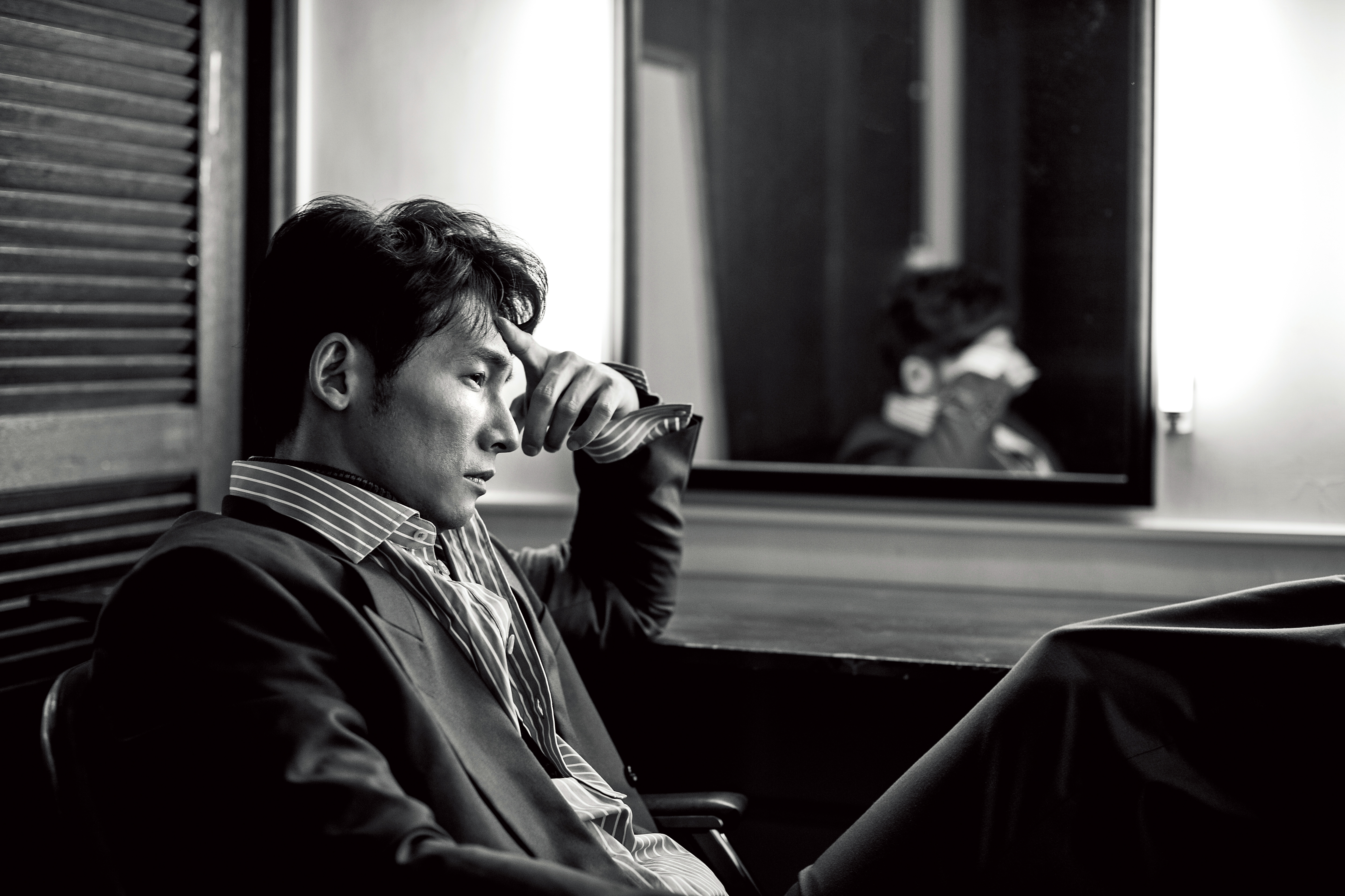 溫昇豪說私底下朋友都認為他適合演台客、收保護費的小弟，「根本不用演！」