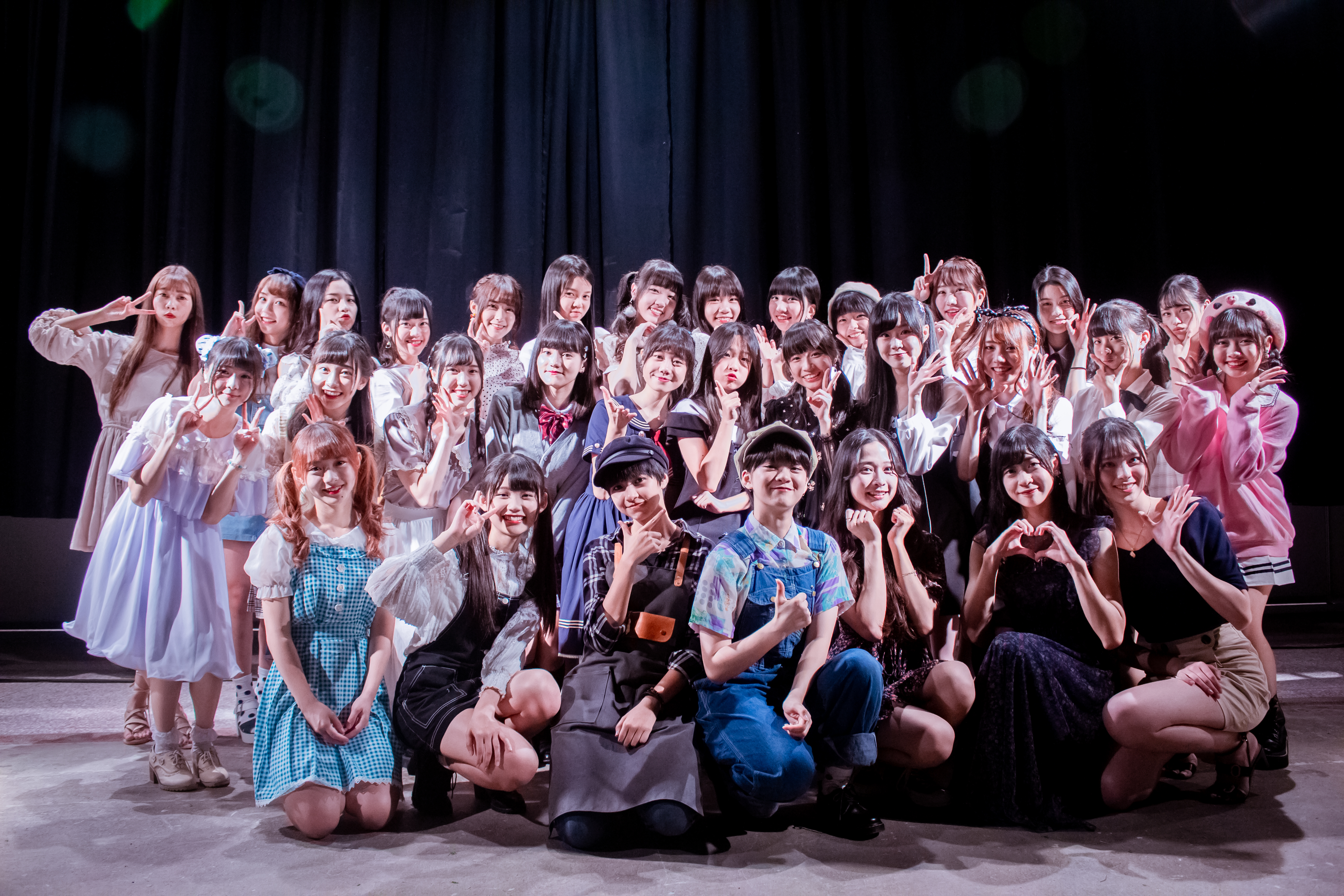 AKB48 Team TP舉辦握手會，吸引許多粉絲到場。（好言娛樂）