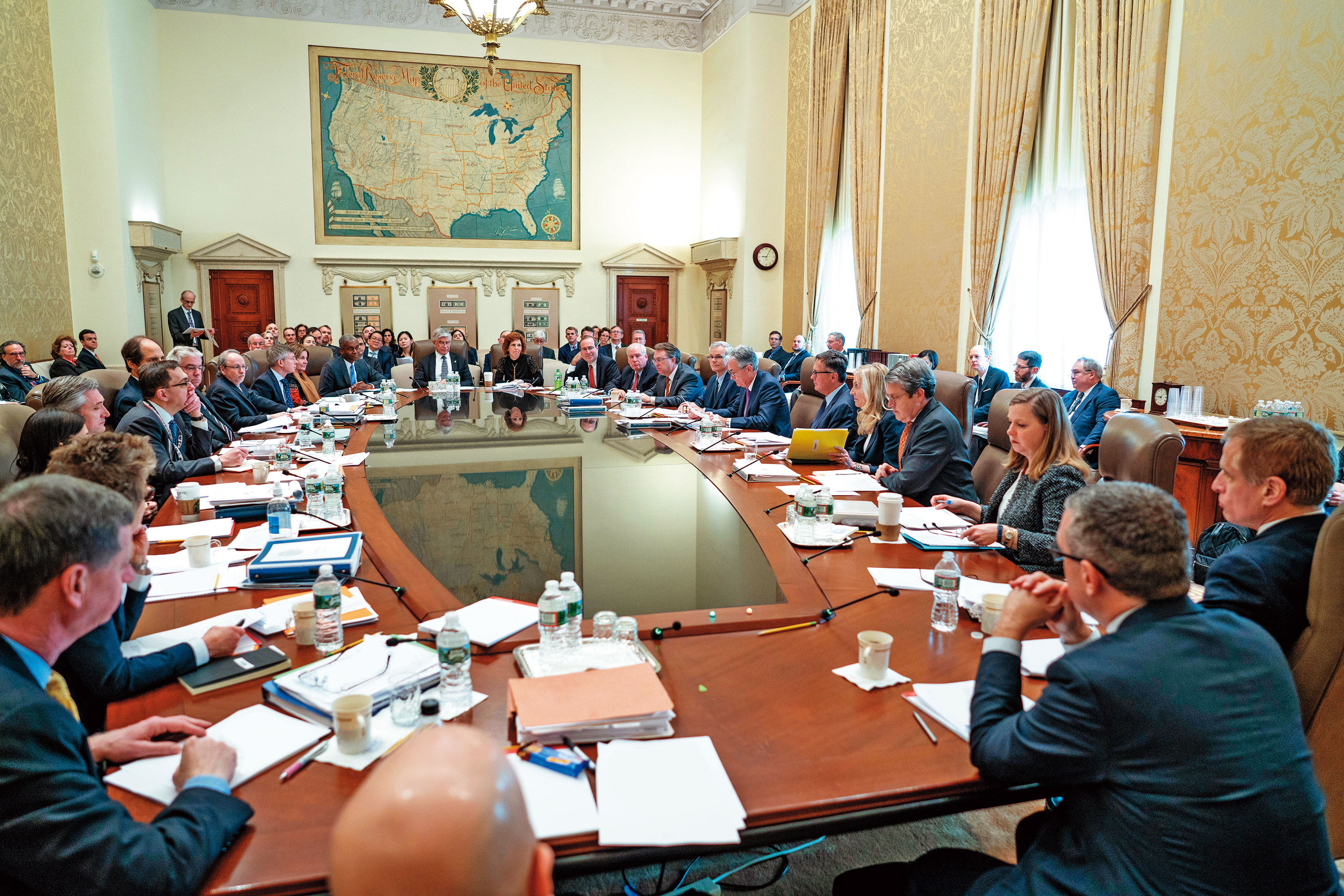 美國聯準會升降息的決定，會影響債券殖利率的走勢，債券投資人當然要關注聯準會的態度。（翻攝聯準會官網）