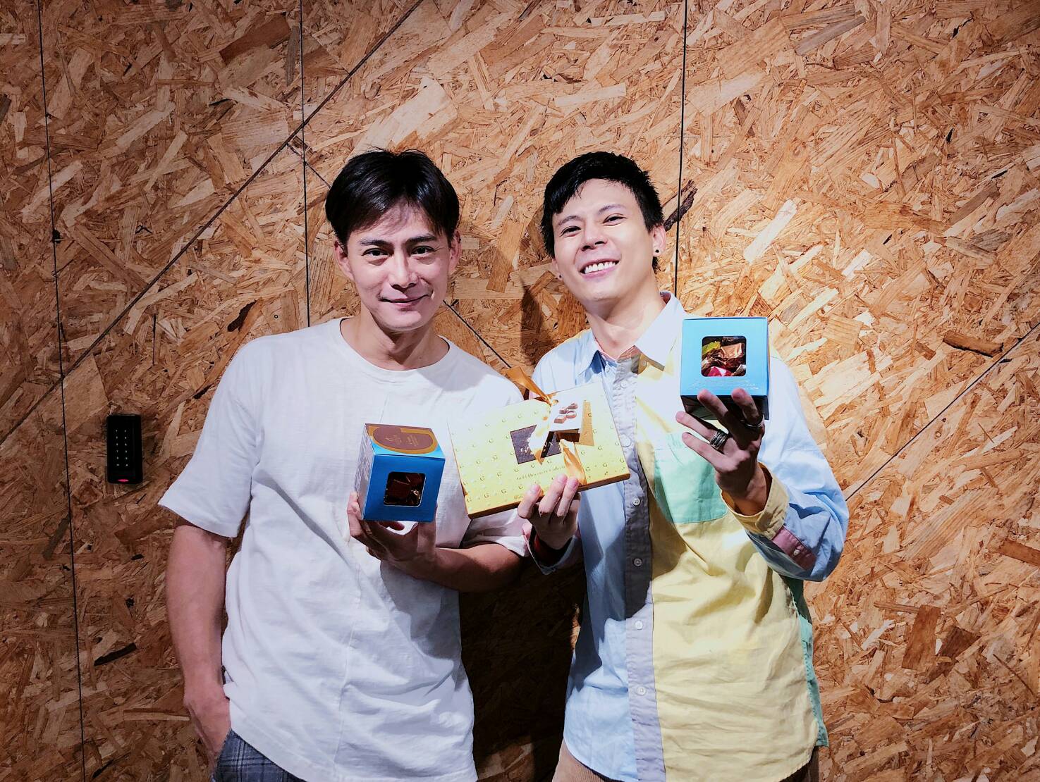 韓志杰和柯朋宇被認為有兄弟臉。（杉朋娛樂提供）