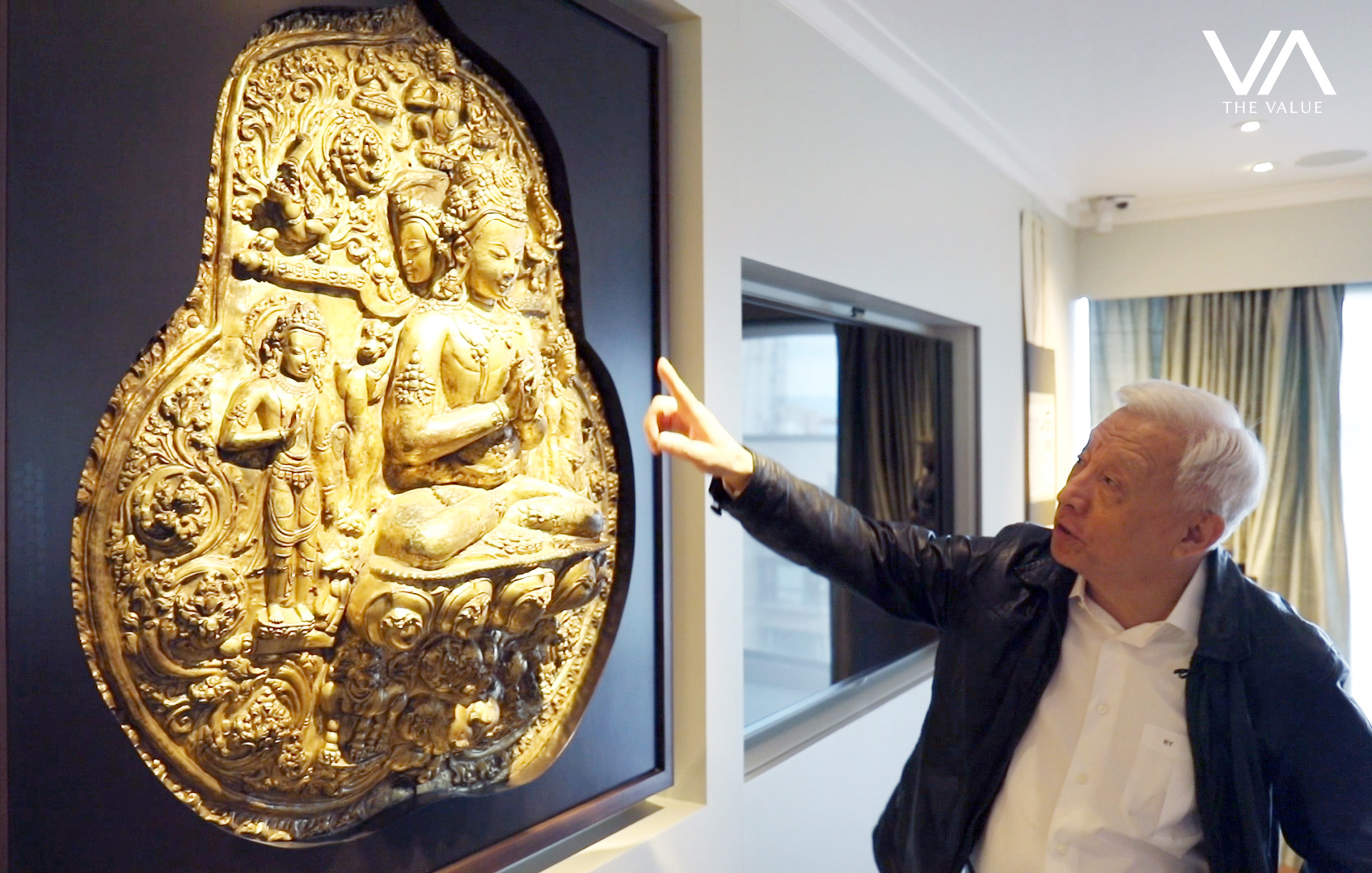 曹興誠認為，沒有比較就買東西，連真假高低也不知道，這不可以，當藏家要有這樣的基本概念。（翻攝自THE VALUE）