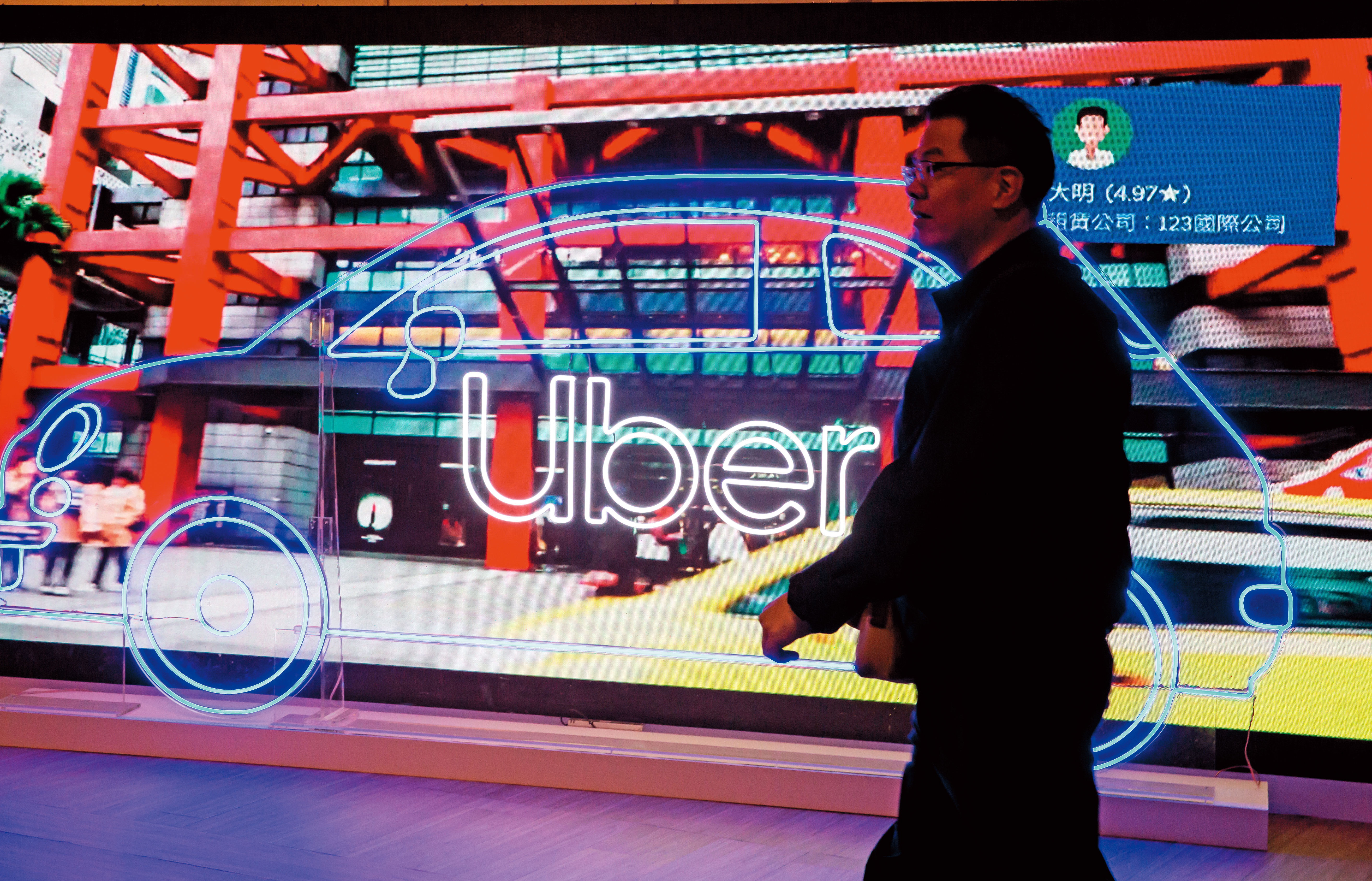 共享交通服務的Uber與Lyft今年上市，但股價表現卻讓人搖頭，兩者跌幅都約40％。