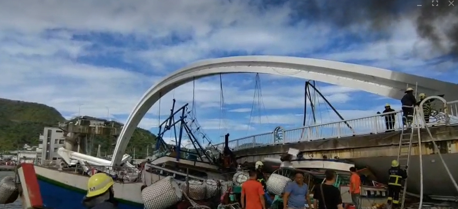 南方澳大橋斷裂造成傷員，檢察長余麗貞指派曾偵辦過普悠瑪列車翻覆案的主任檢察官梁光宗。（翻攝畫面）