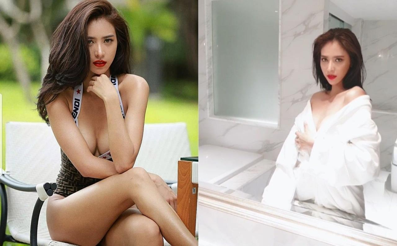 泰國性感女星Namwan新婚1年爆婚變，網友感嘆「老婆這麼正，老公還偷吃」。（翻攝自Namwan IG）