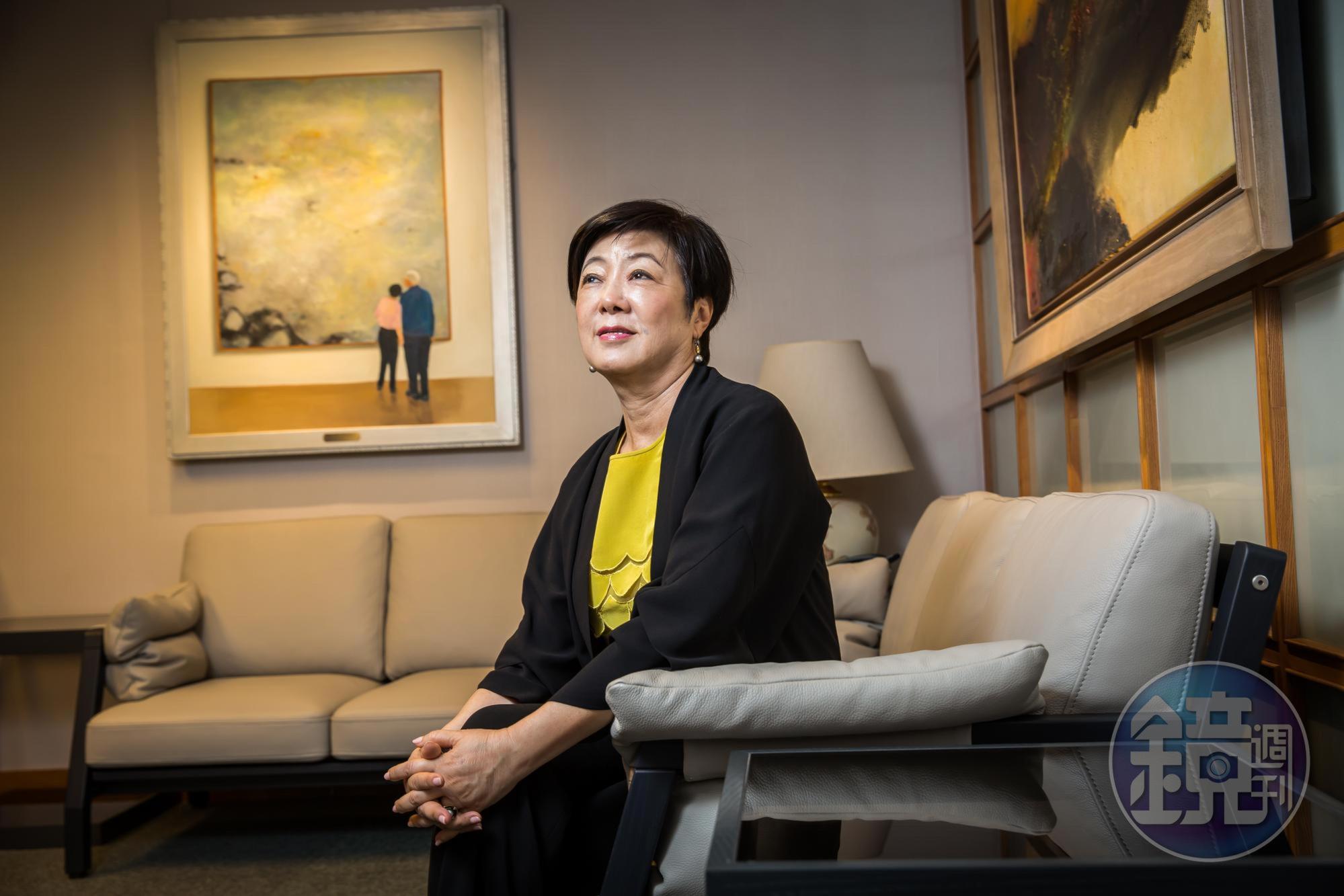 做公益出名的台積電創辦人張忠謀夫人張淑芬，這次也有4款畫作將在蘇富比現代藝術拍賣會中拍賣。