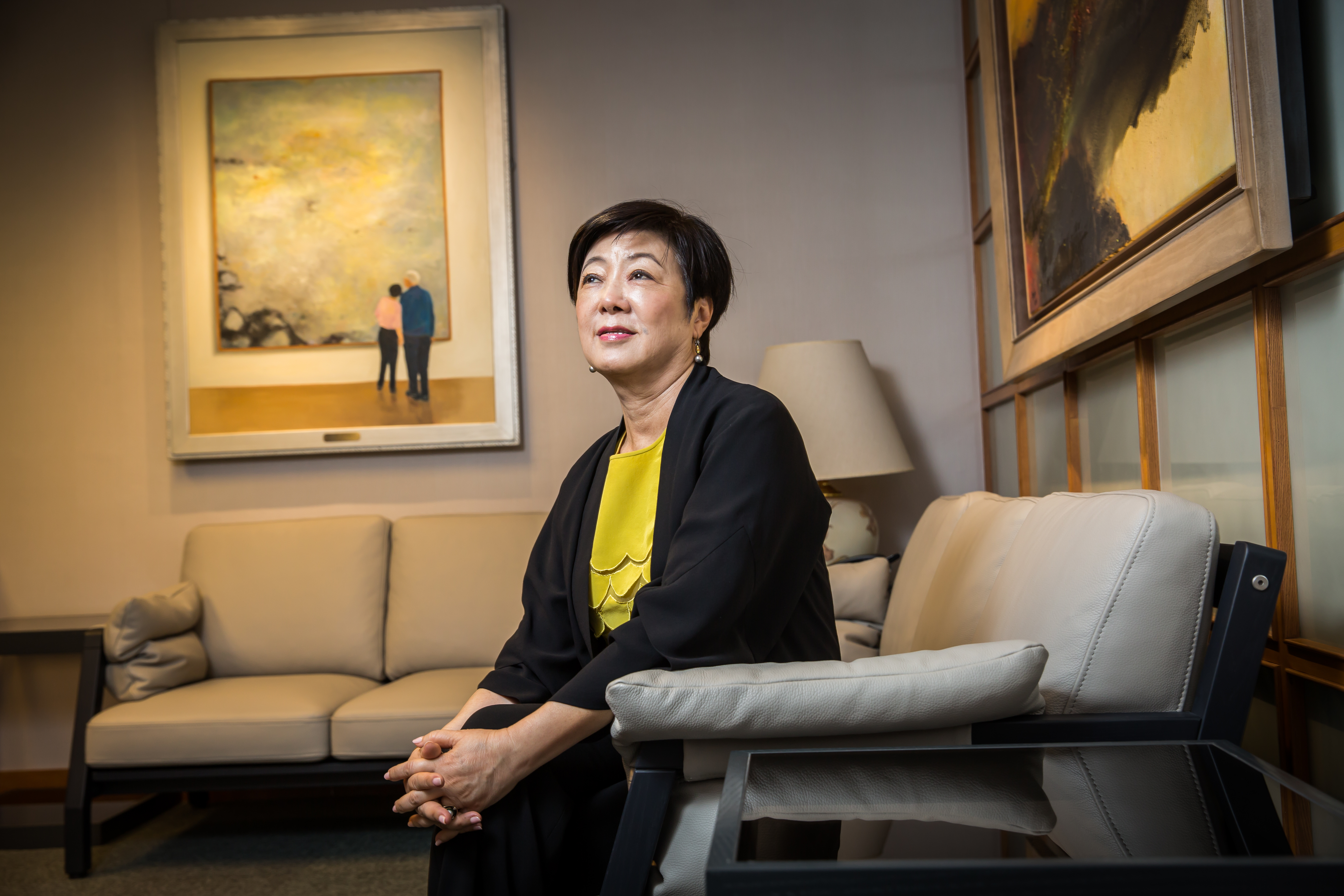 做公益出名的台積電創辦人張忠謀夫人張淑芬，這次也有4款畫作將在蘇富比現代藝術拍賣會中拍賣。