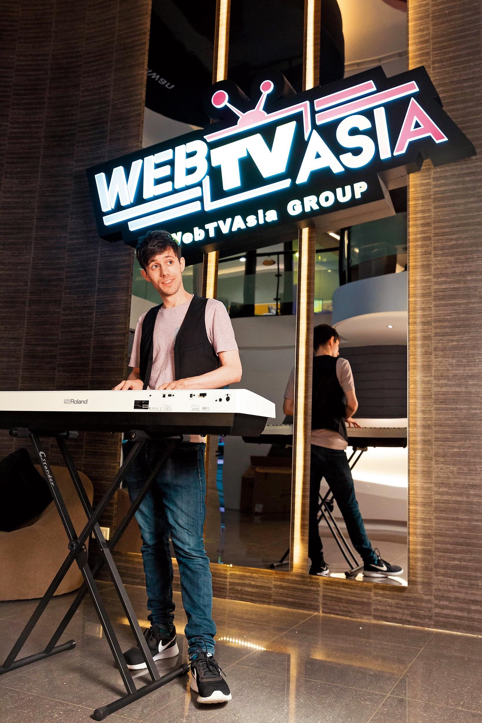 Kurt今年受WebTVAsia邀請來台合作，事業觸角延伸至亞洲。