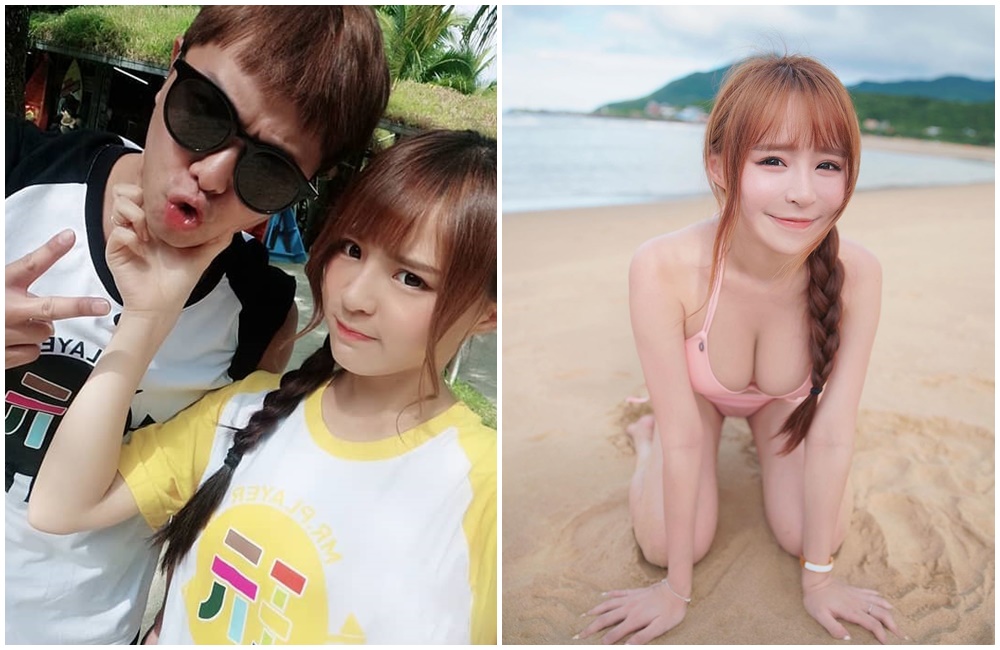 女星元元擁有34E的好身材，和小鬼交情好，戲稱自己是「鬼嫂」。（翻攝自元元 吳婕安IG）