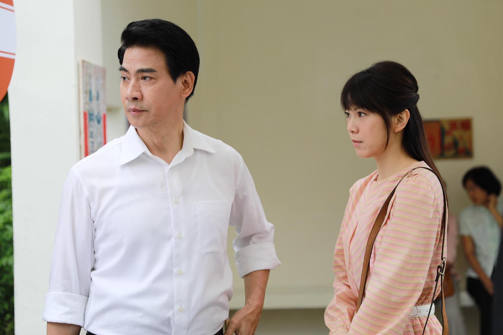 廖苡喬表示在《多情城市》中可以演翁家明的女兒,最開心就是媽媽了。(民視提供)