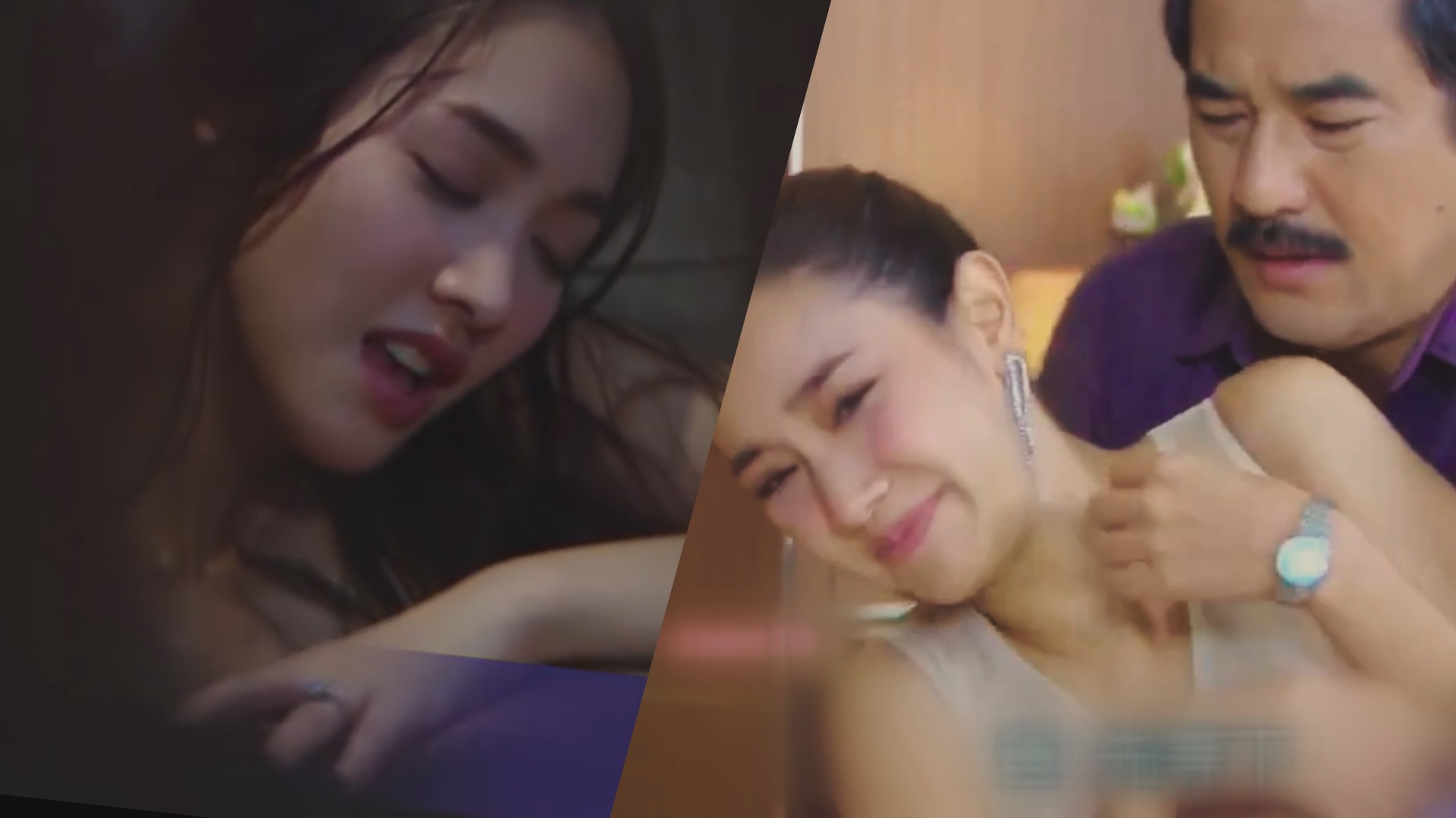 泰劇《地獄天使2019》各種不倫、群交情節讓觀眾看得傻眼。（截圖自畫面）