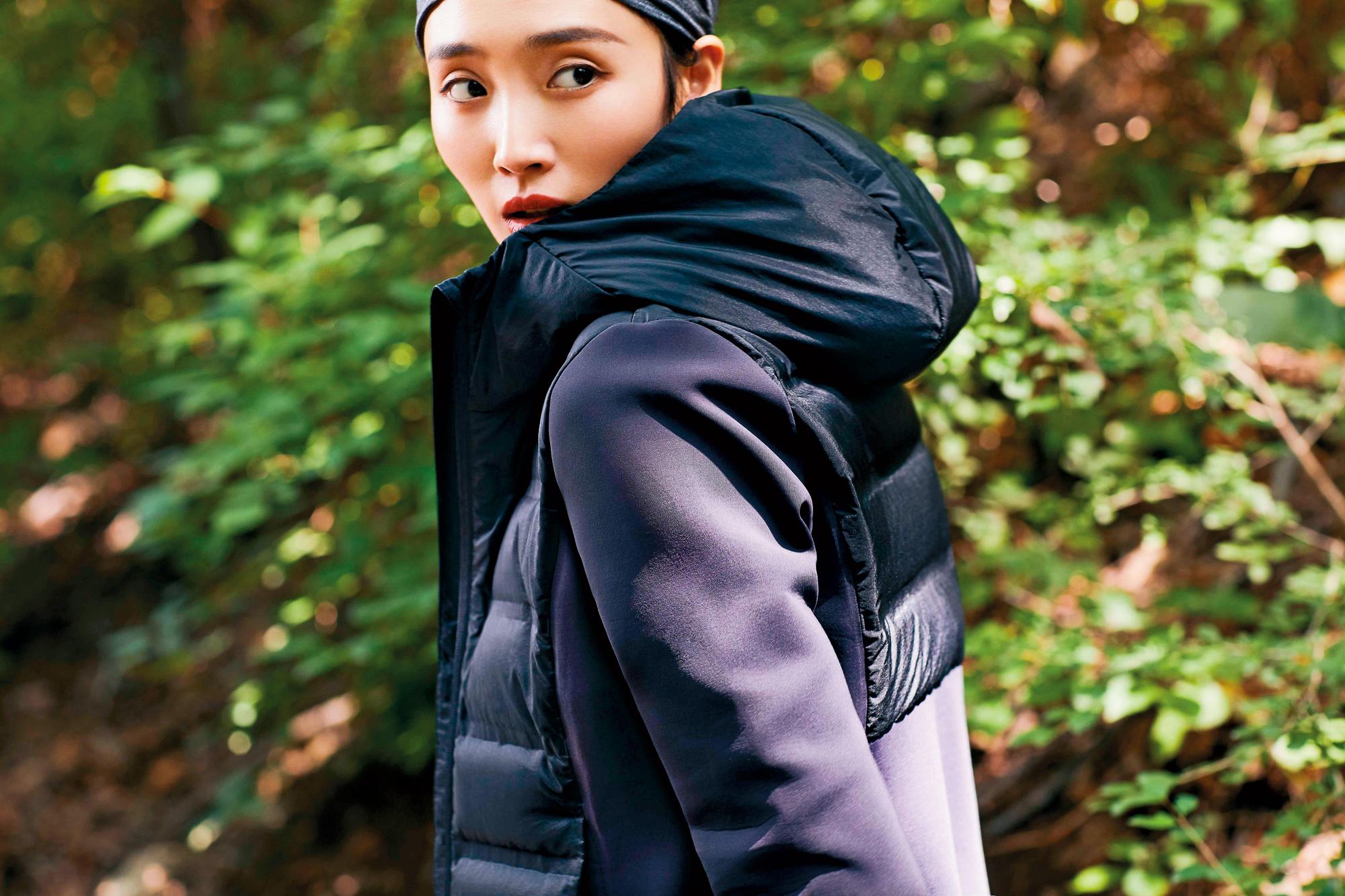 Down and Around鵝絨羽絨外套 NT$6,620。(lululemon提供)