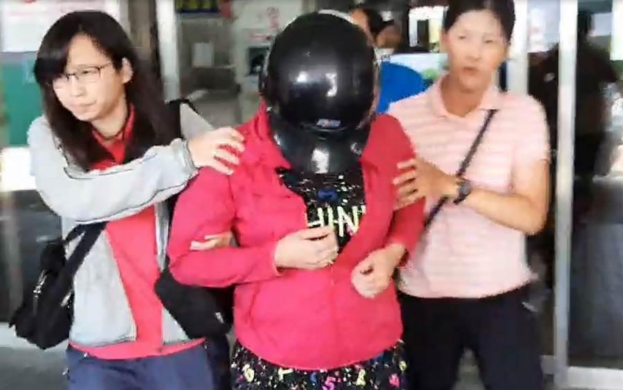 李女因百萬元債務對姊妹淘唐女痛下殺手。(翻攝畫面)