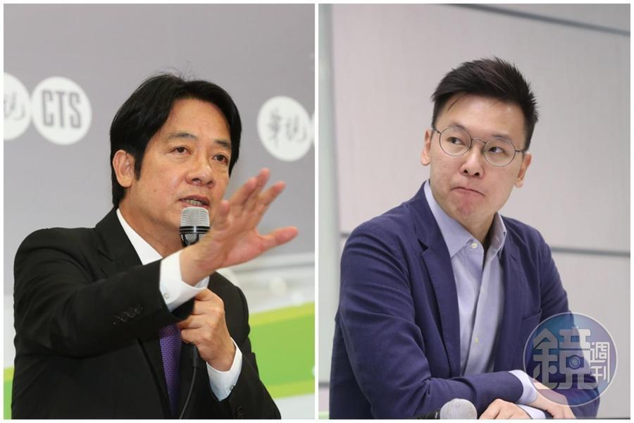 前行政院長賴清德與民進黨副祕書長林飛帆分進合擊,前往美加參加海外後援會成立大會。
